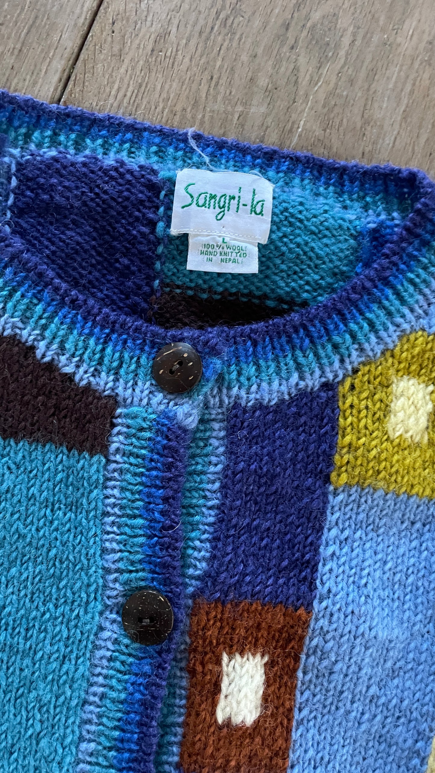 Wool Handmade Cardigan