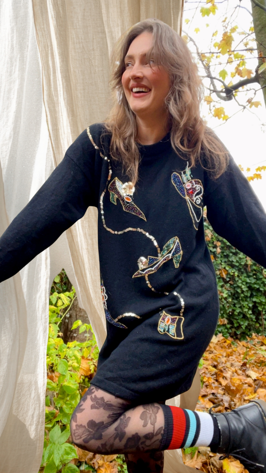 Shoe Lover Jumper-Dress