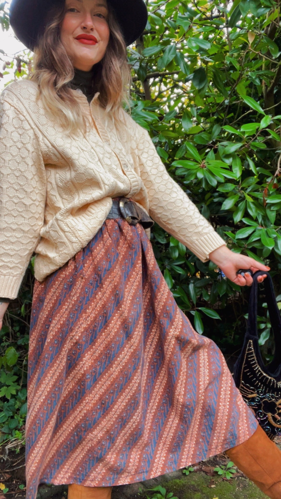 70s Batik Skirt