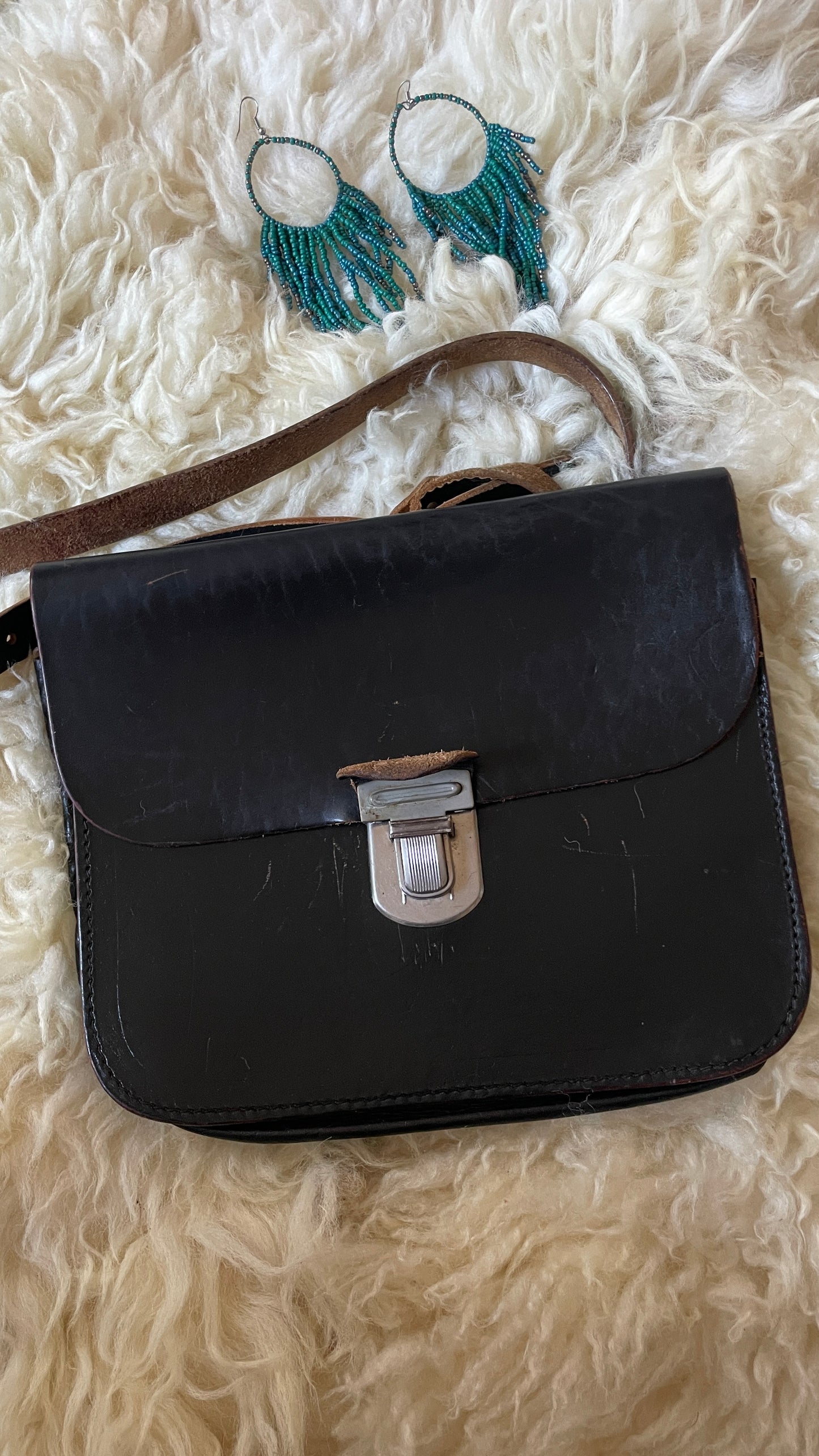 70s Leather Bag