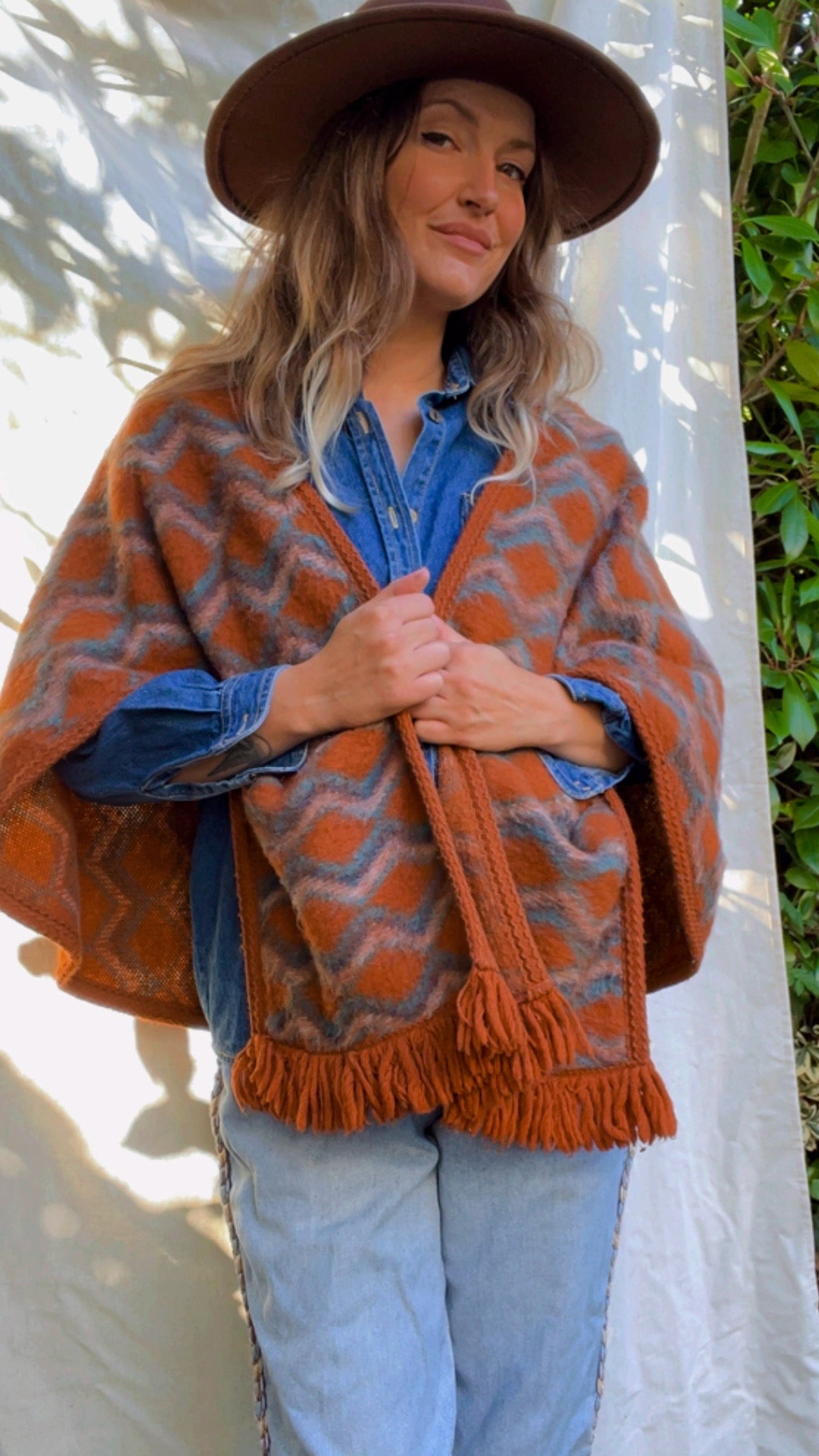 70s Poncho