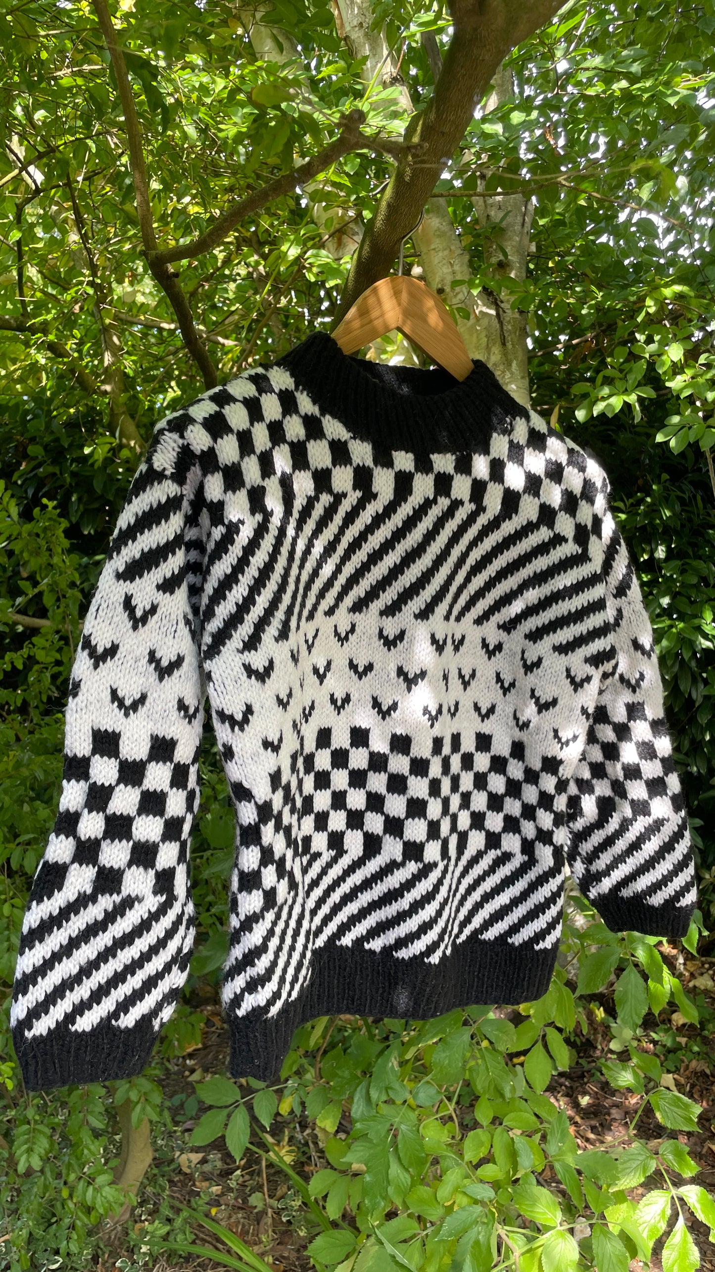 B&W Pattern Jumper