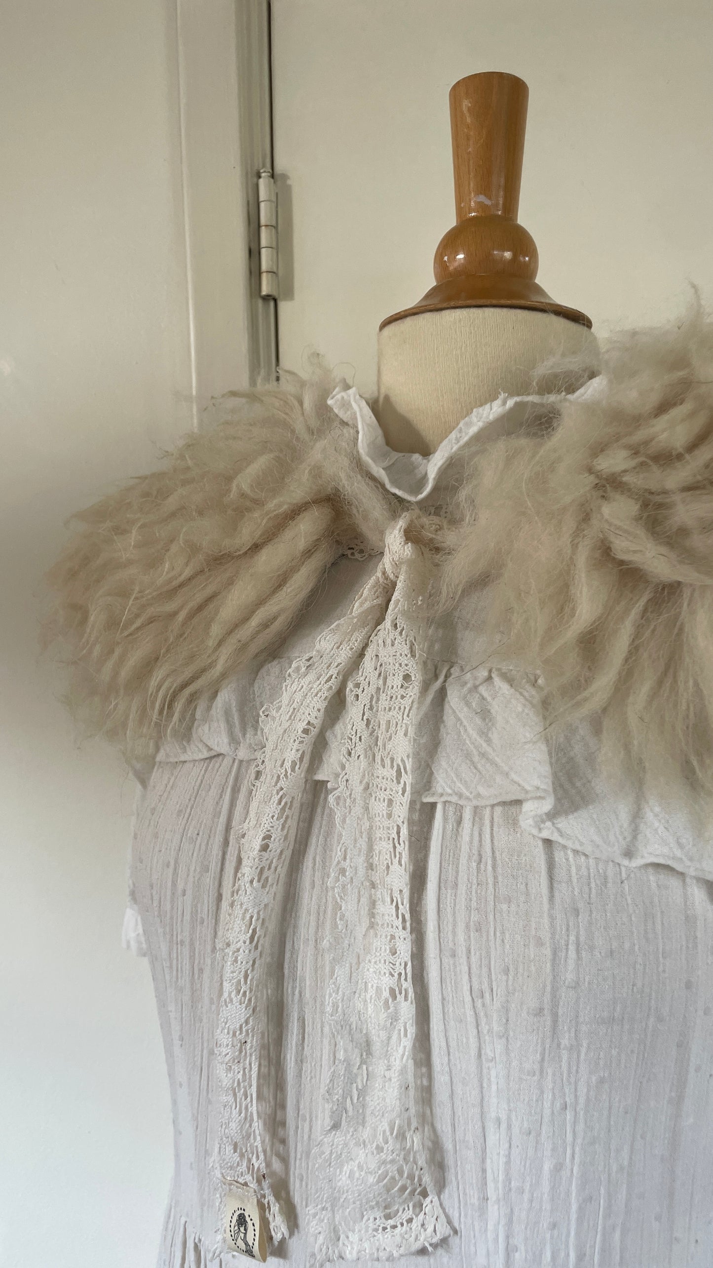 Reworked • XL Shearling Collar