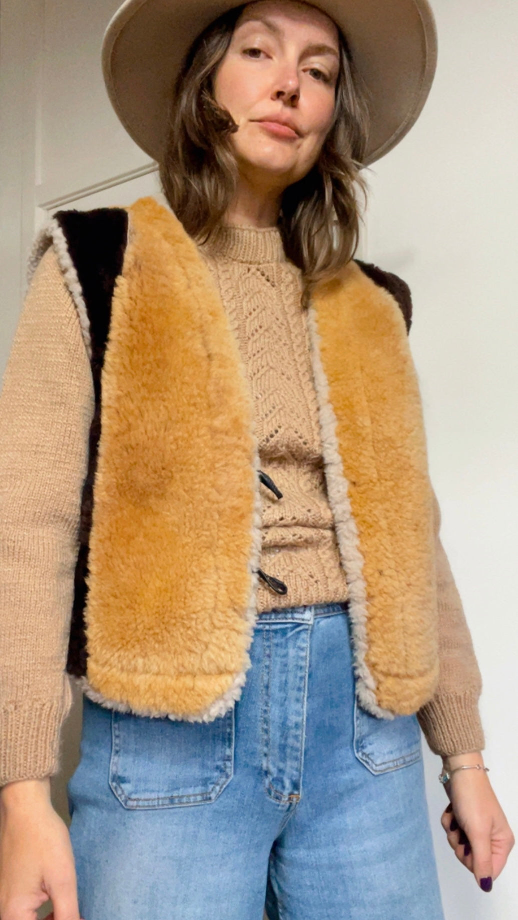 Shearling Waistcoat