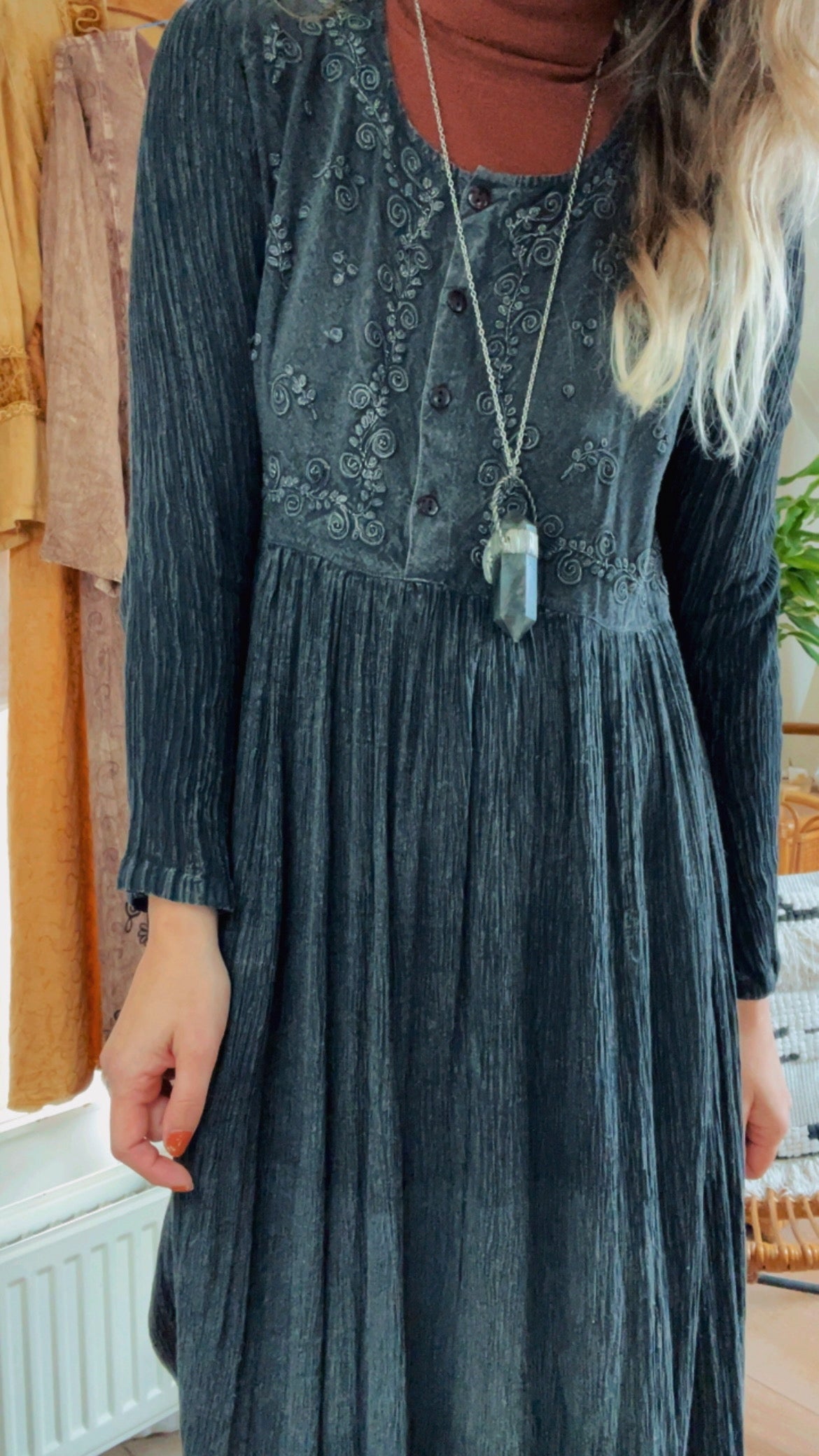 Black Pepper Maxi Dress