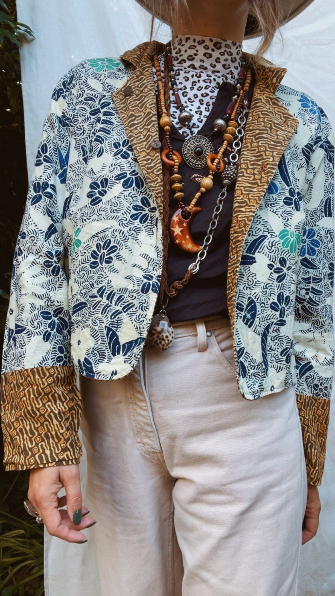 Reversible Batik Jacket