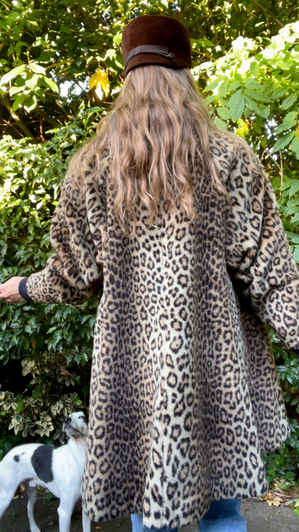 Faux Leopard Coat