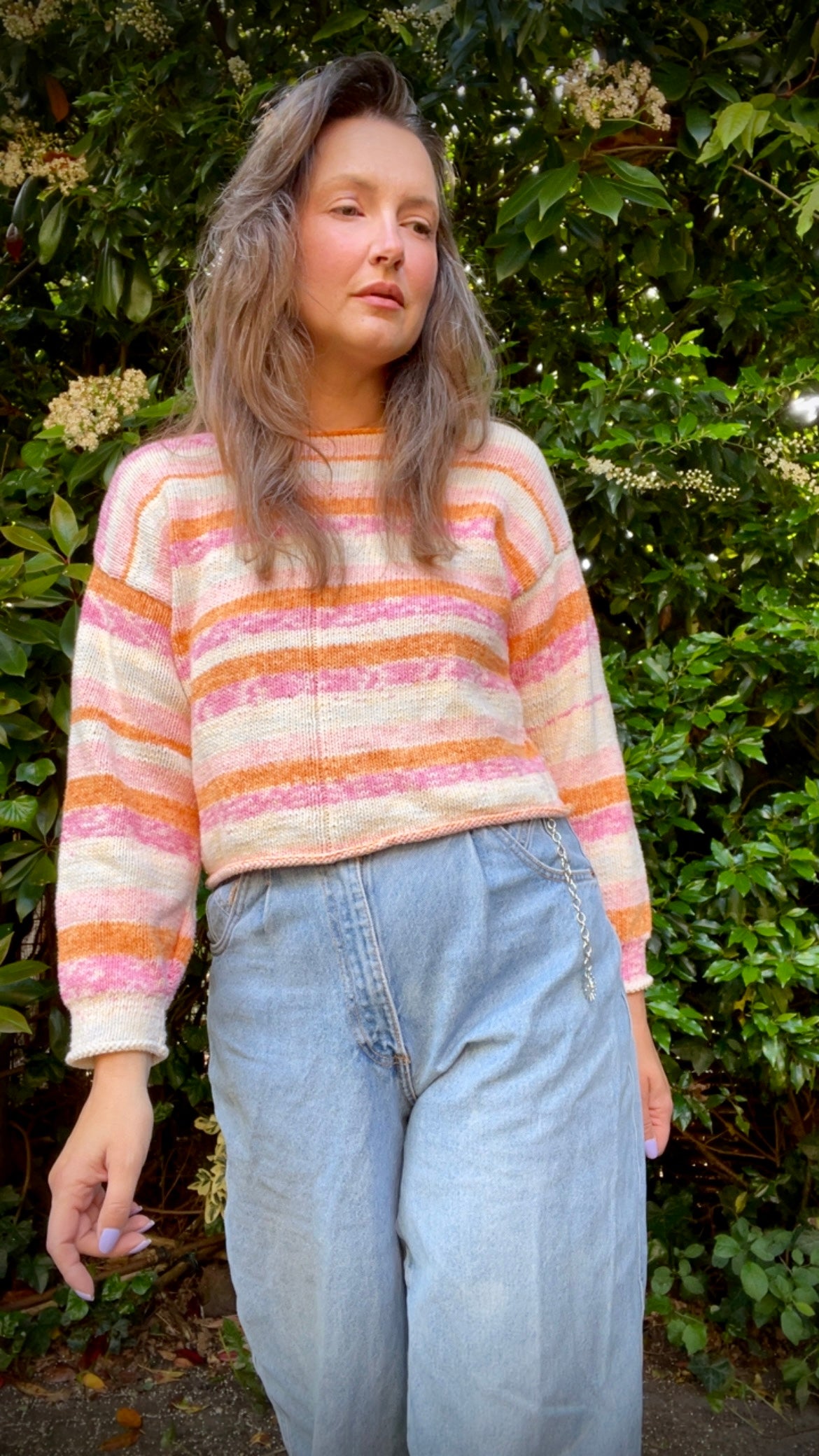 Cotton Stripe Jumper