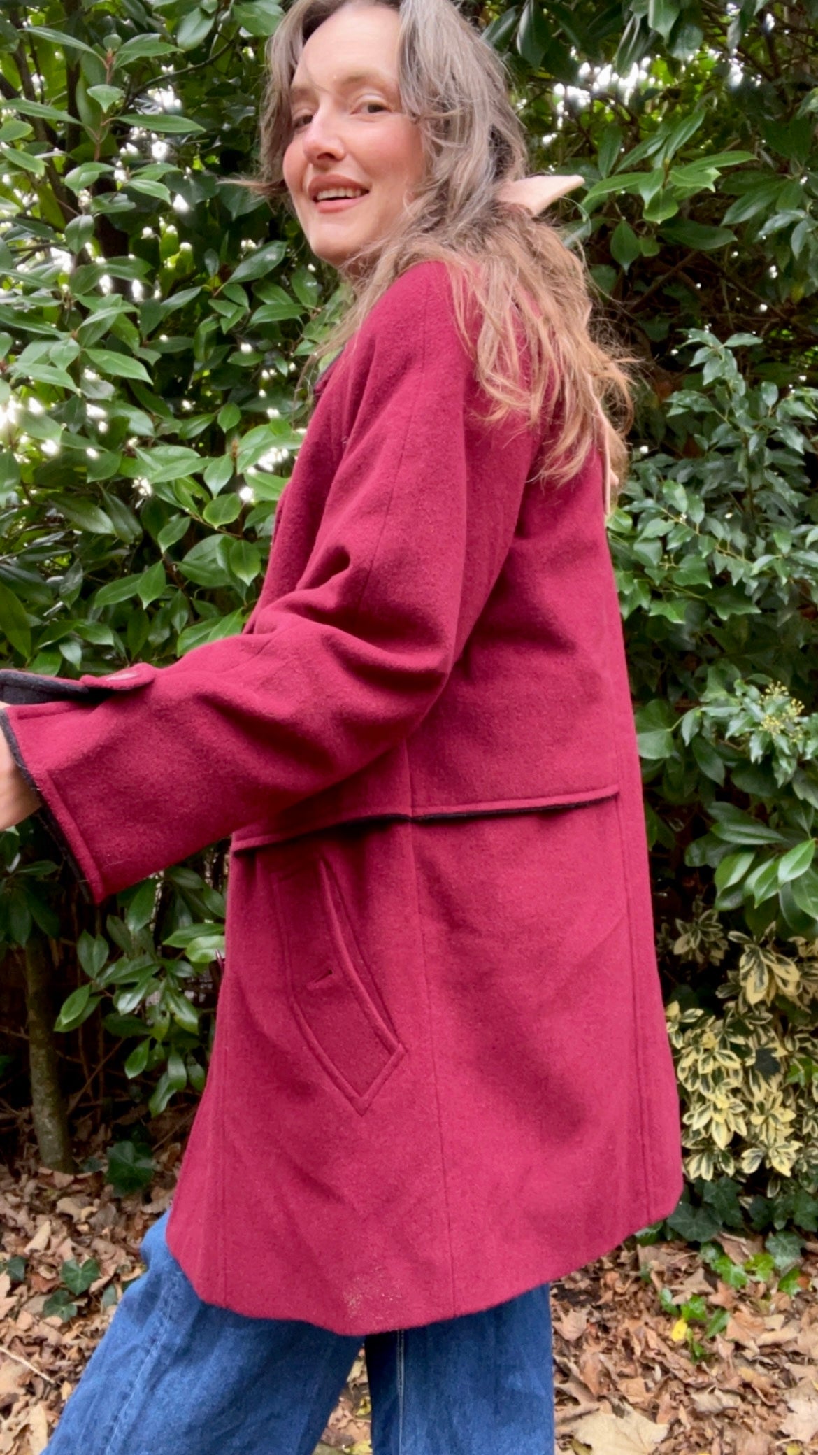 Mid-length Wool Coat