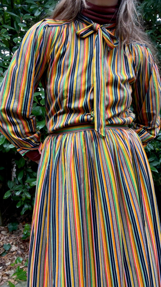 60s Co-ord Top & Skirt