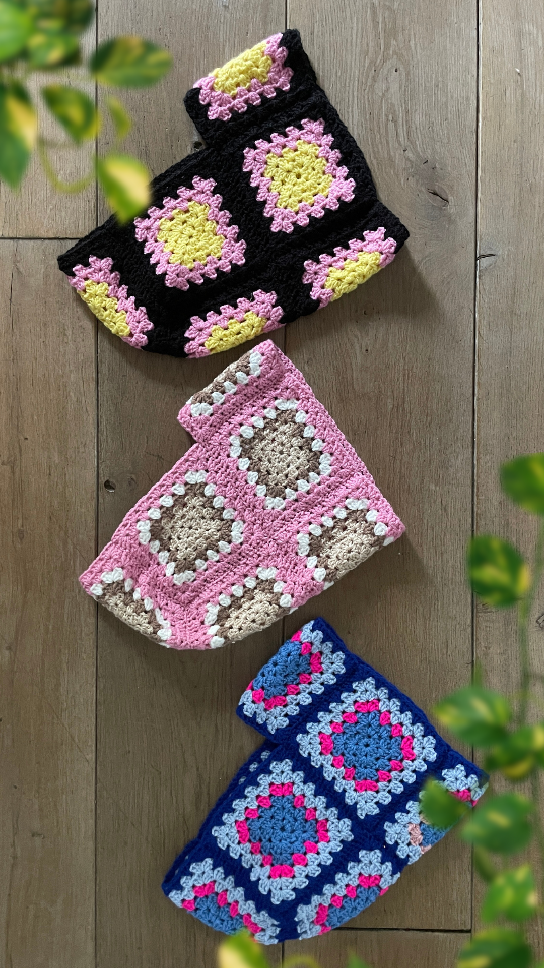 Granny Square Crochet Balaclava