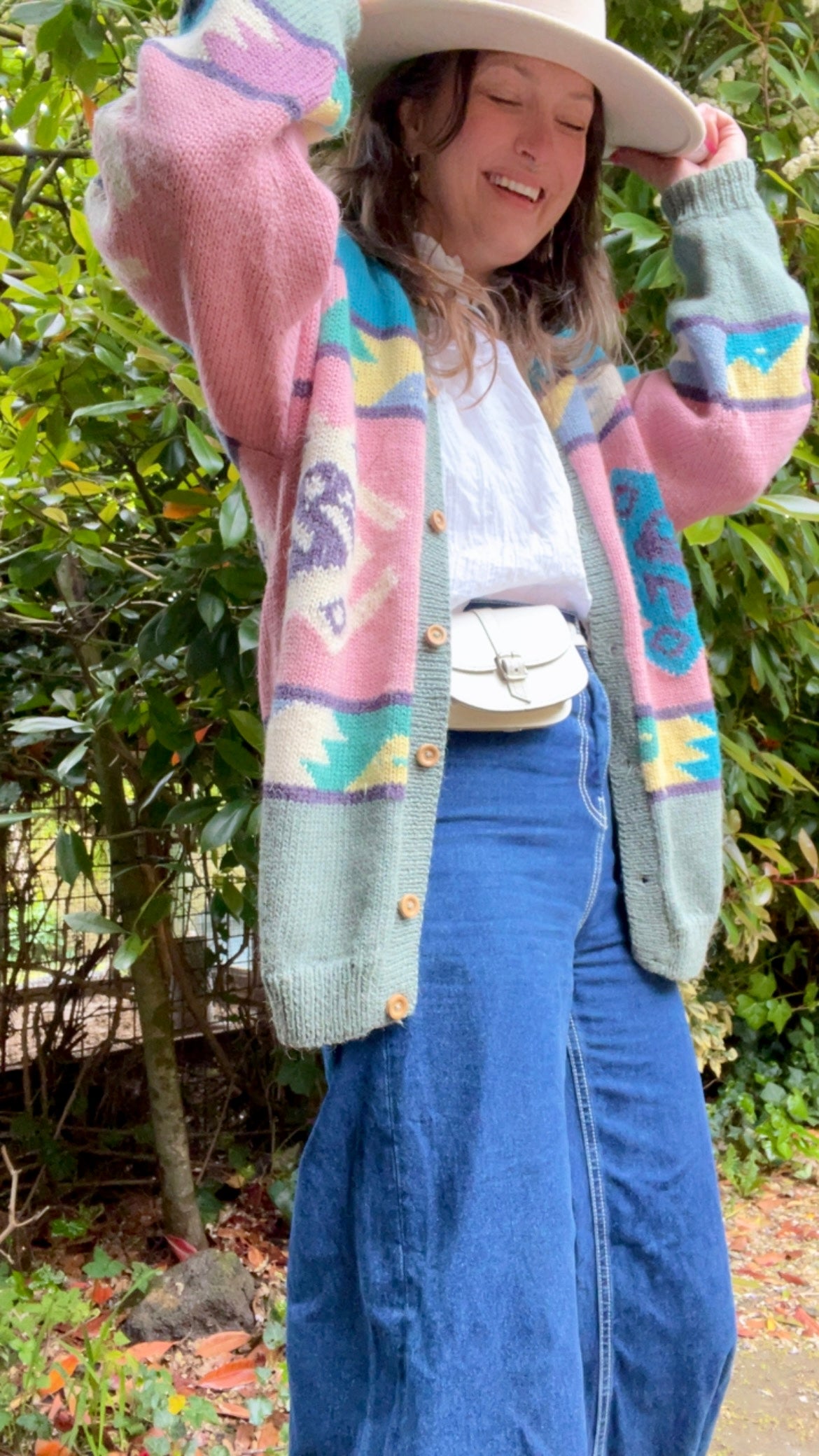 Wool Pastel Cardigan
