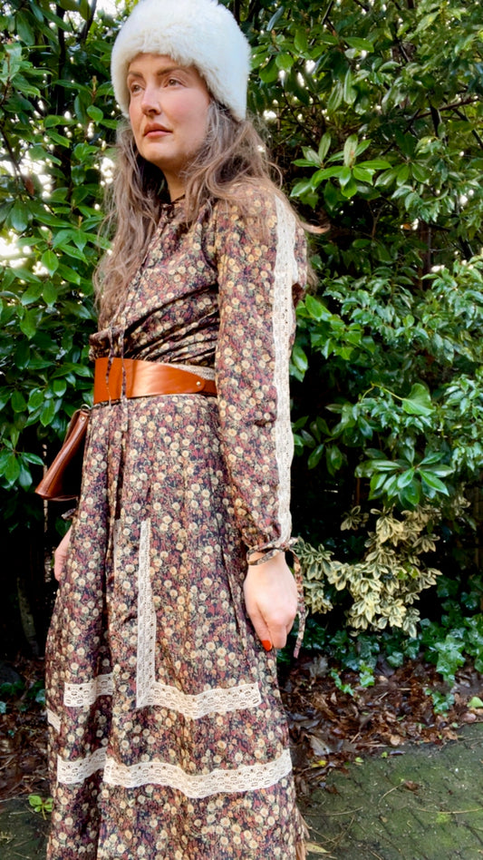 70s Prairie Dress