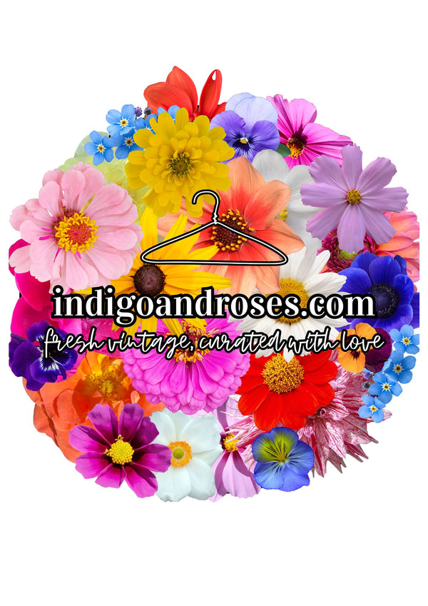 Indigo and Roses