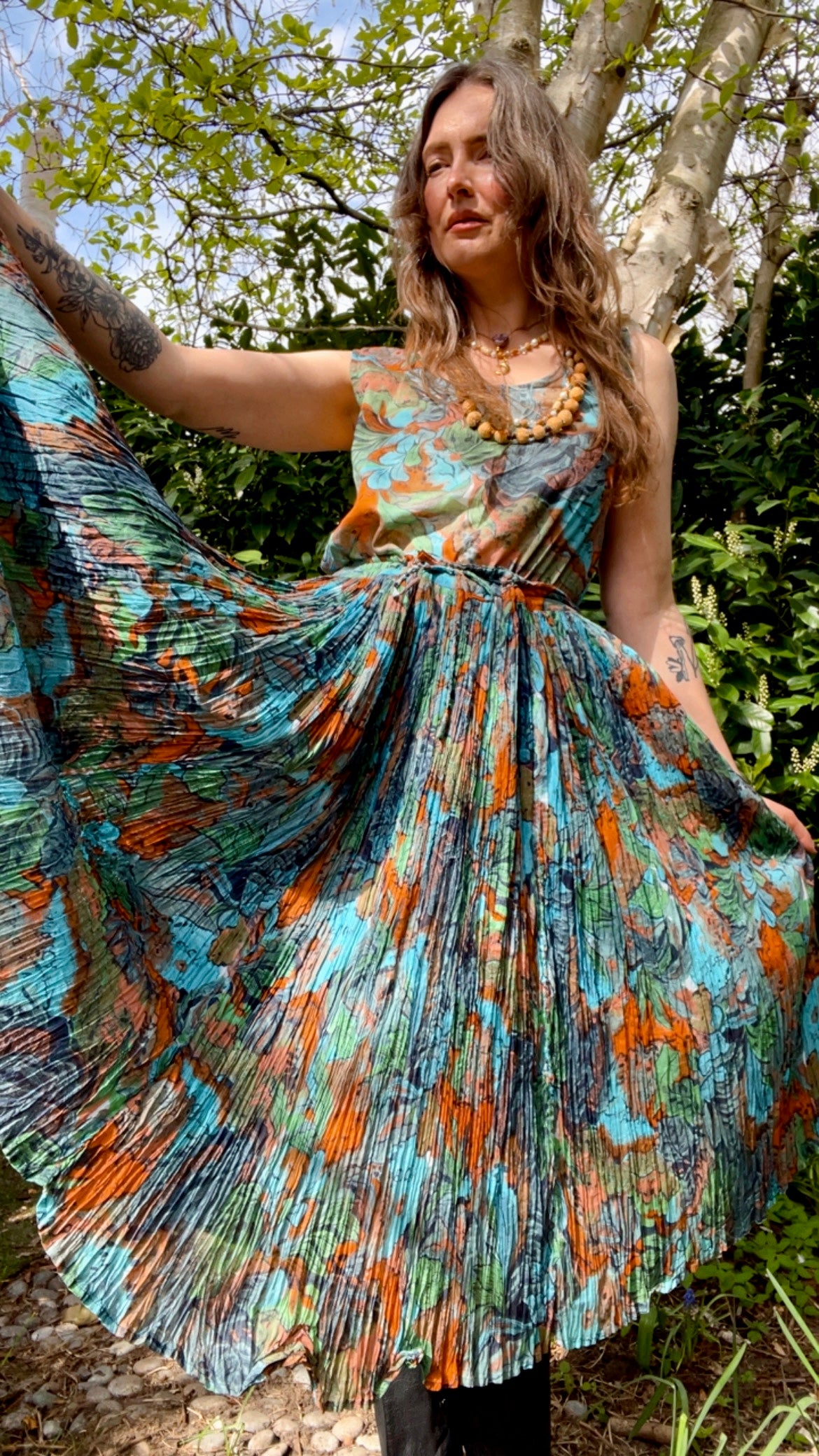 Turquoise Print Co-ord