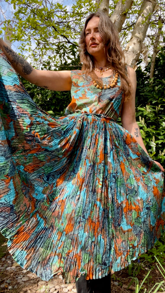 Turquoise Print Co-ord