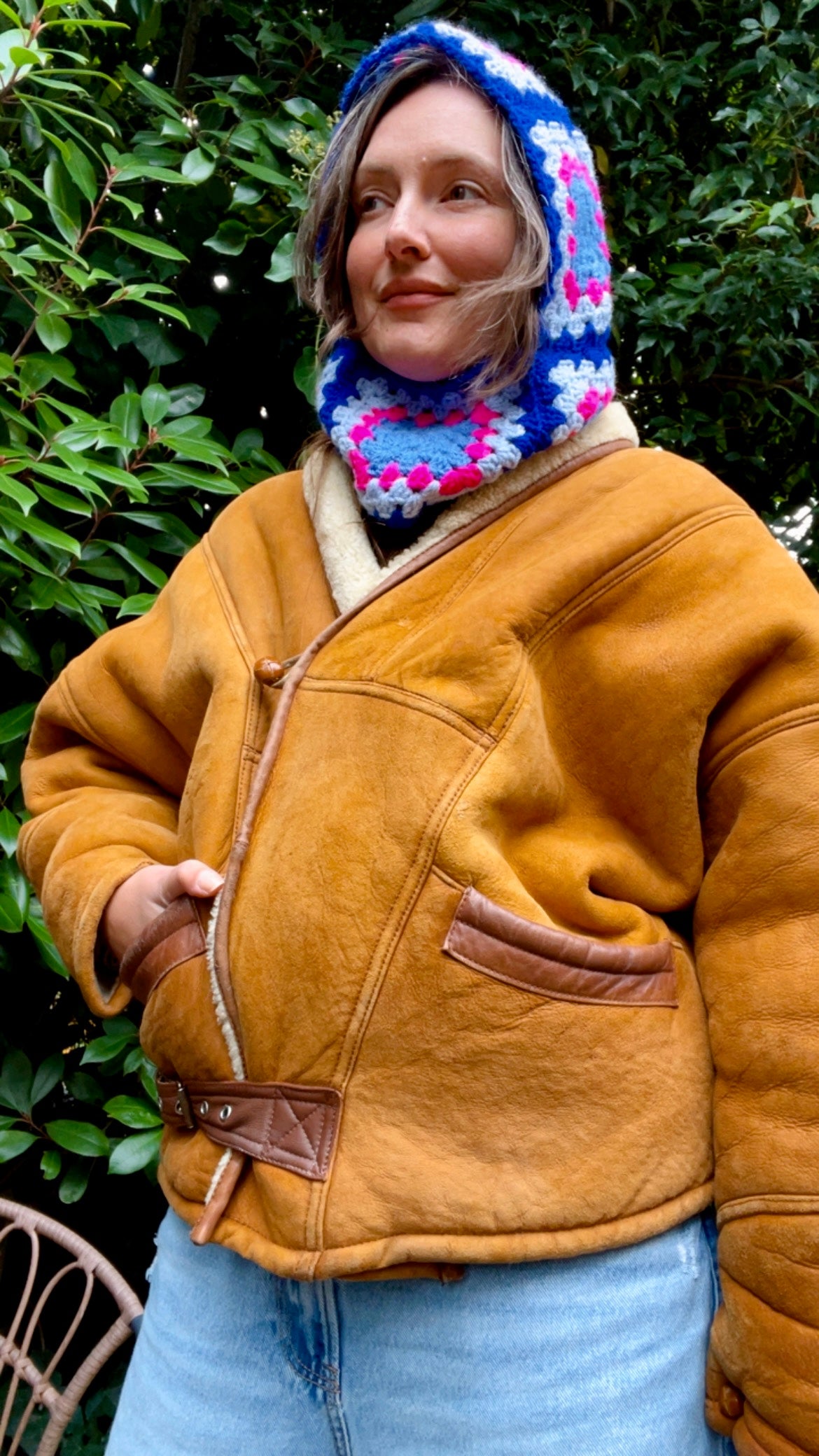 Granny Square Crochet Balaclava
