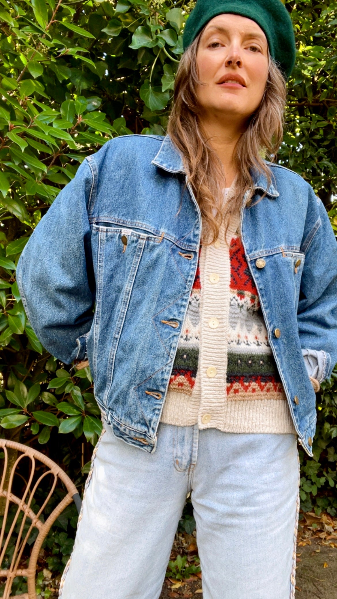 Classic 80s Denim Jacket