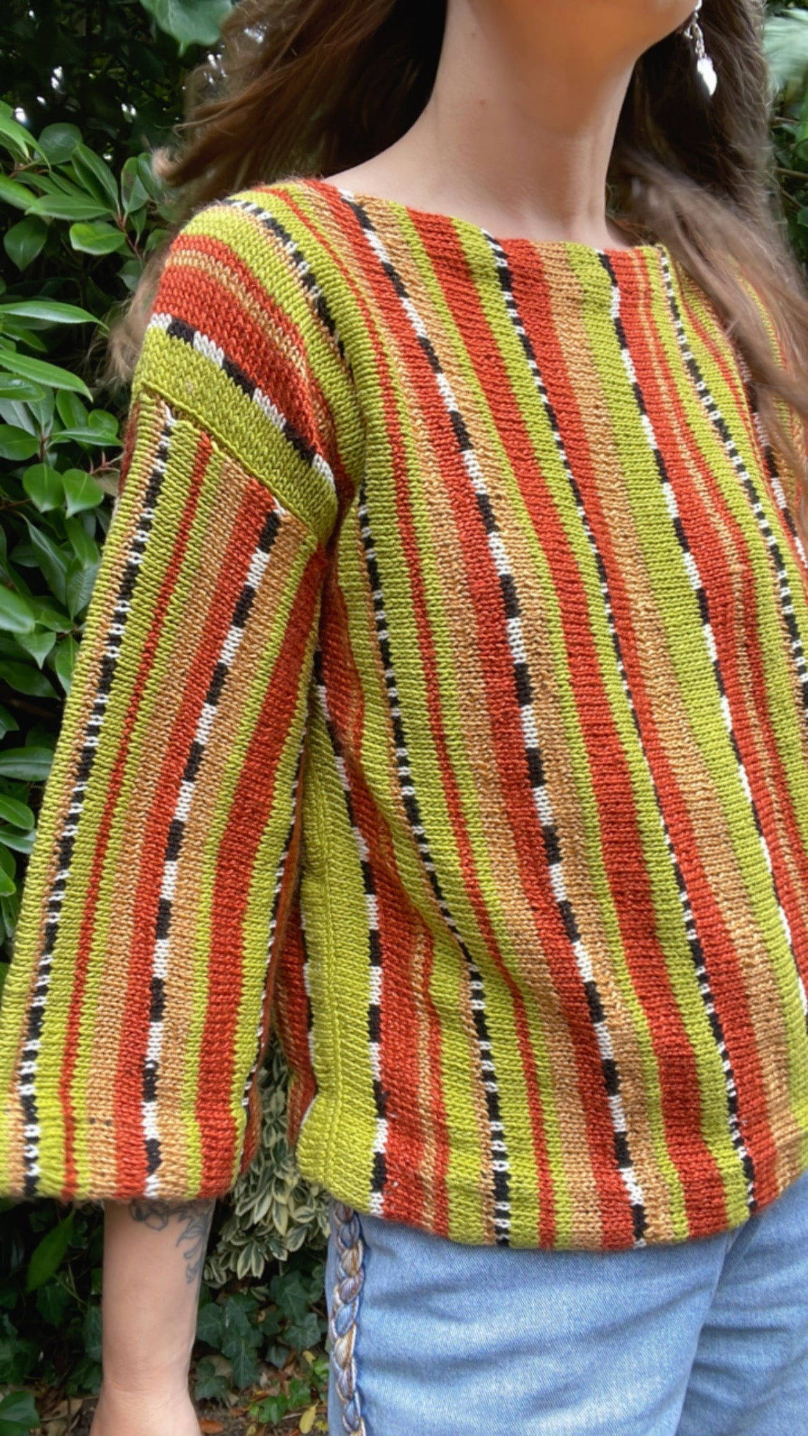 Graphic Knitted Jumper