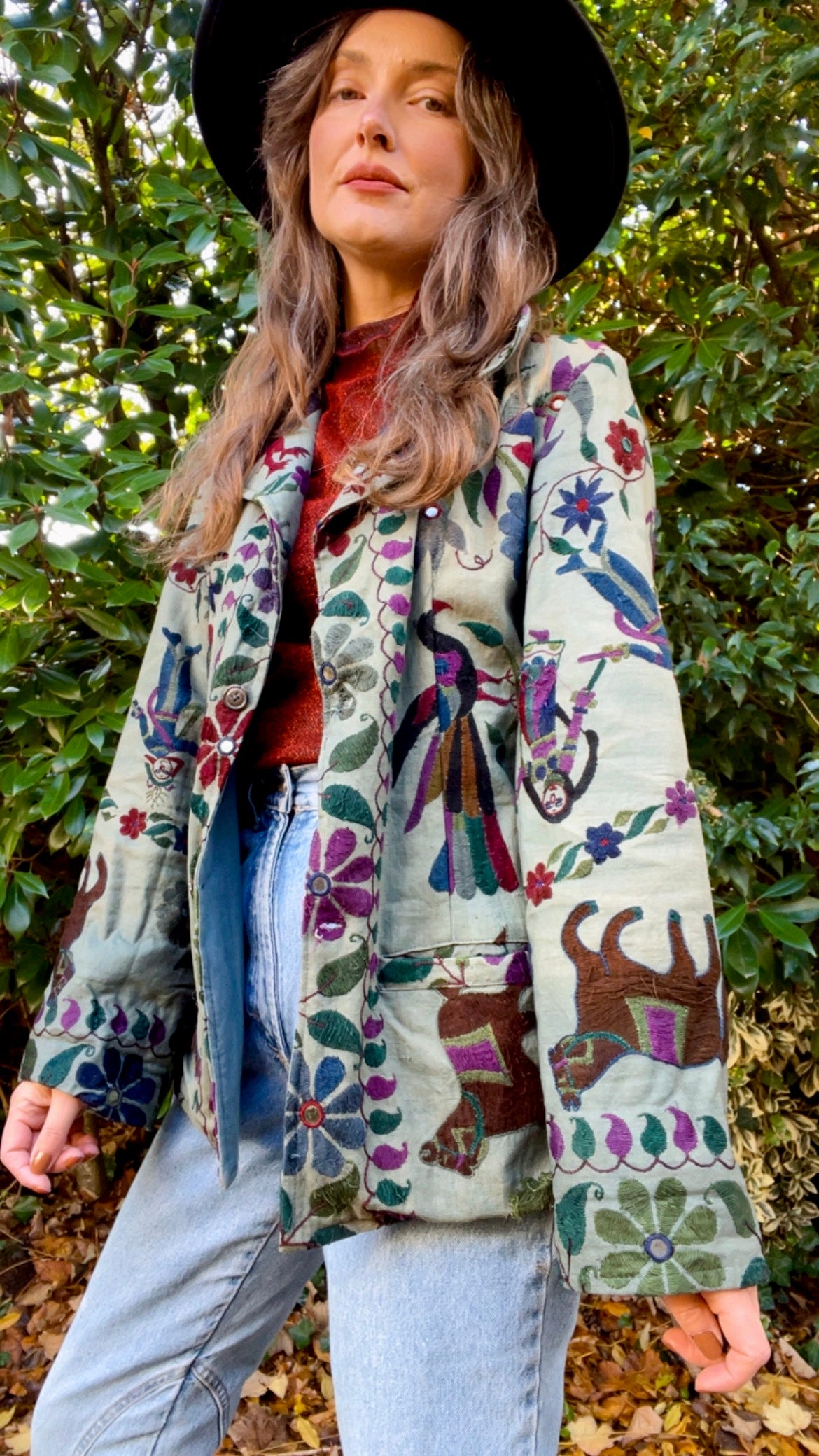 Suzani Embroidered Blazer