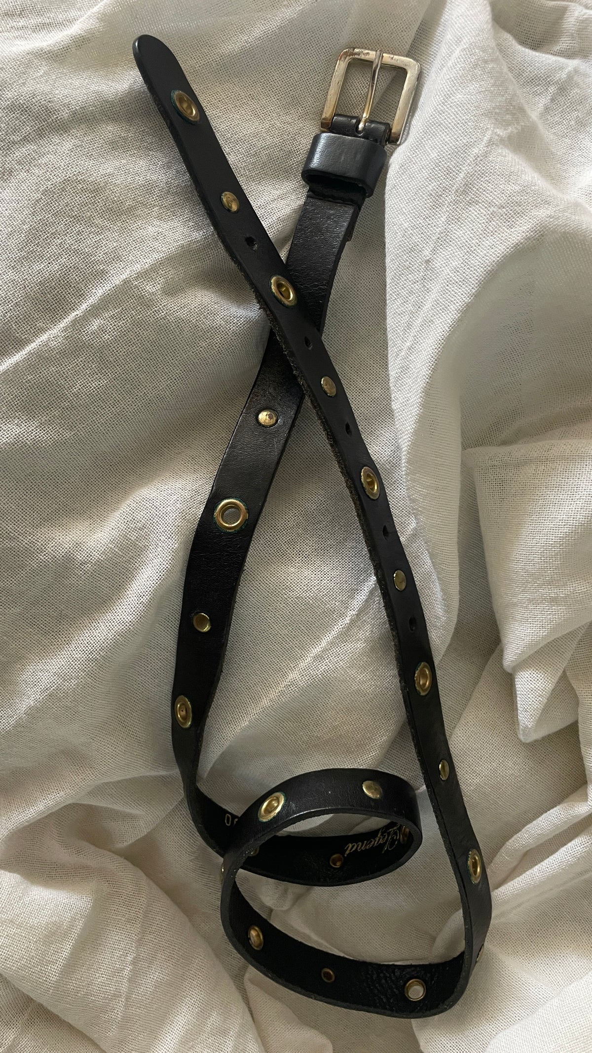 Studded Leather Belt