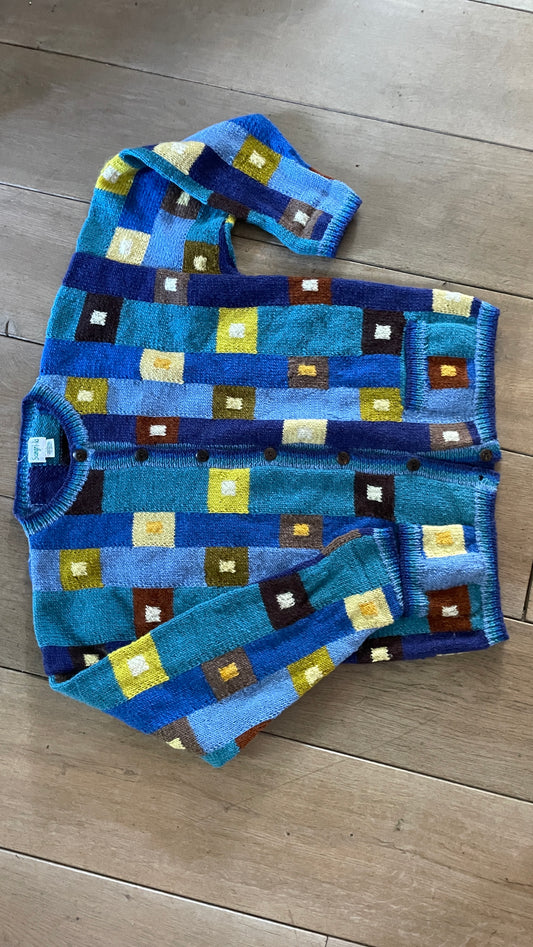 Wool Handmade Cardigan