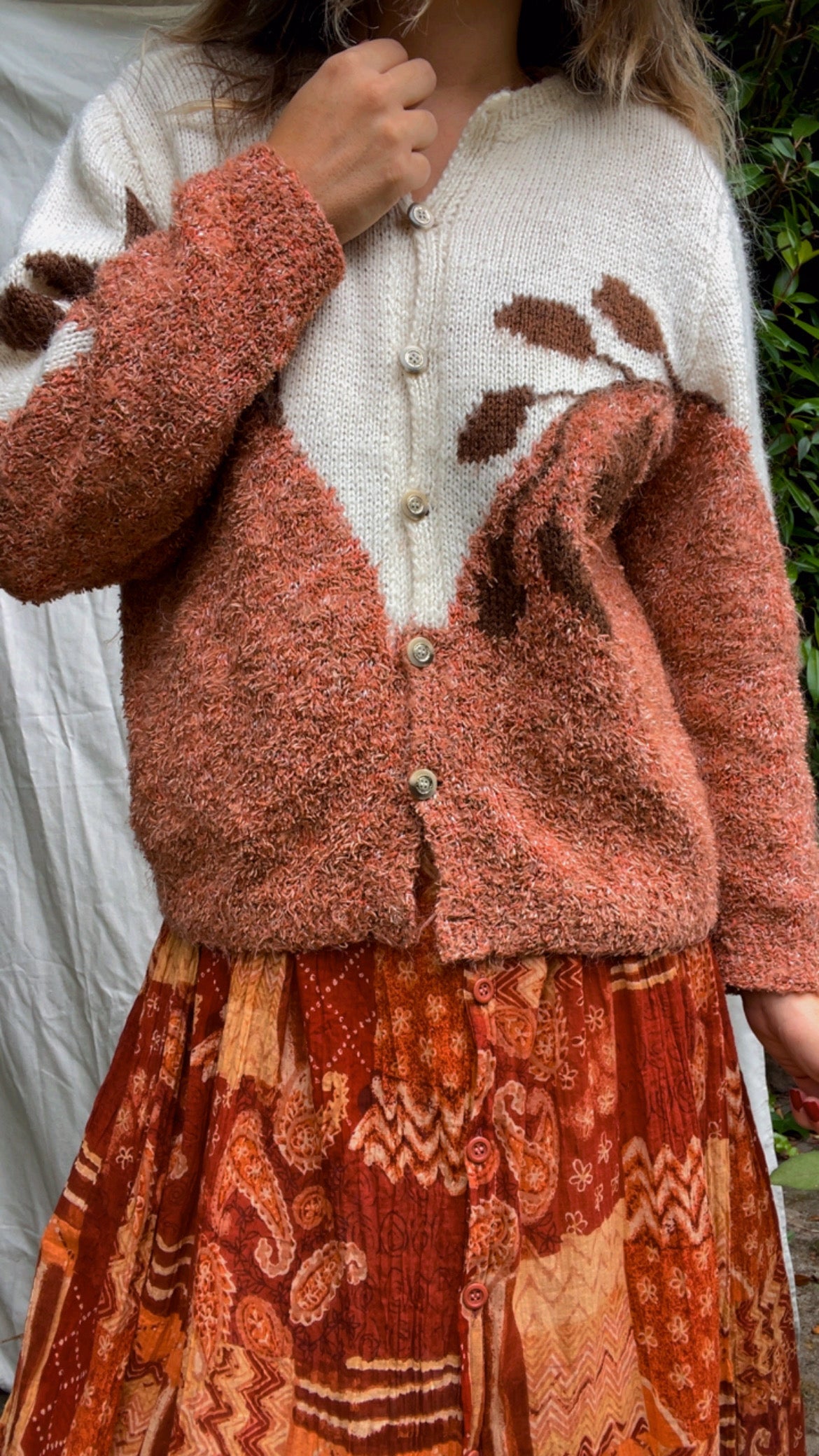 Fall Leaves Cardigan