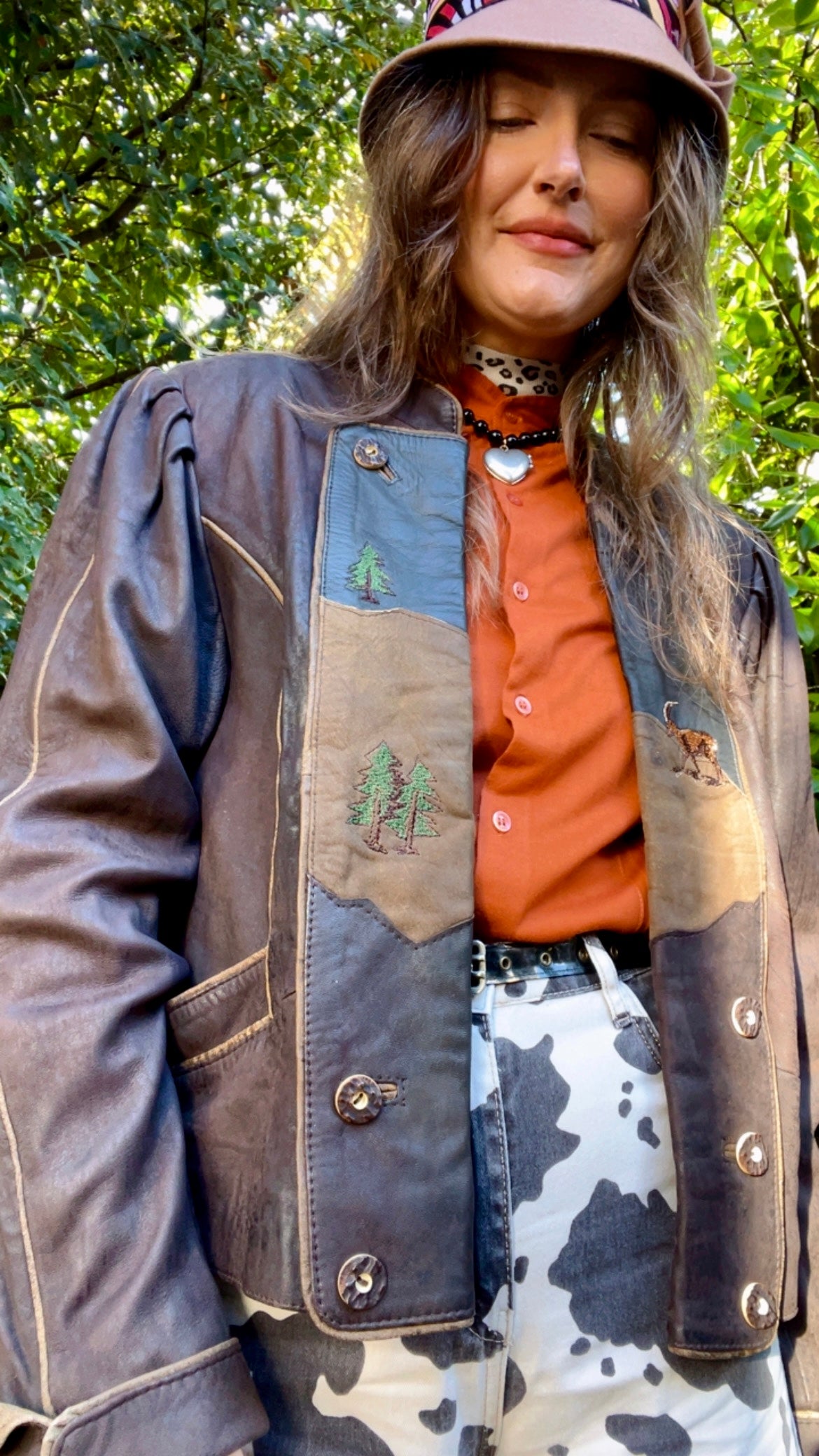 Leather Folklore Jacket