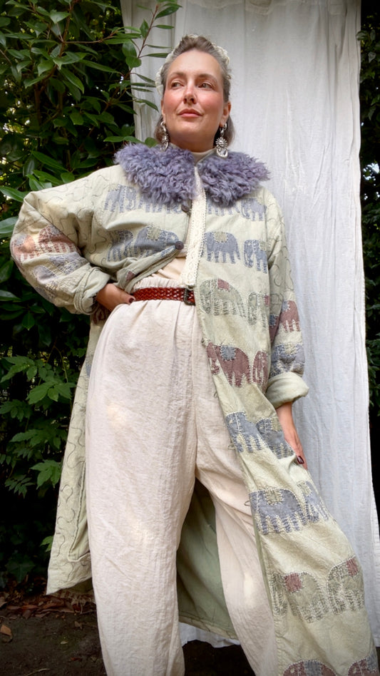 Full Length Kantha Jacket