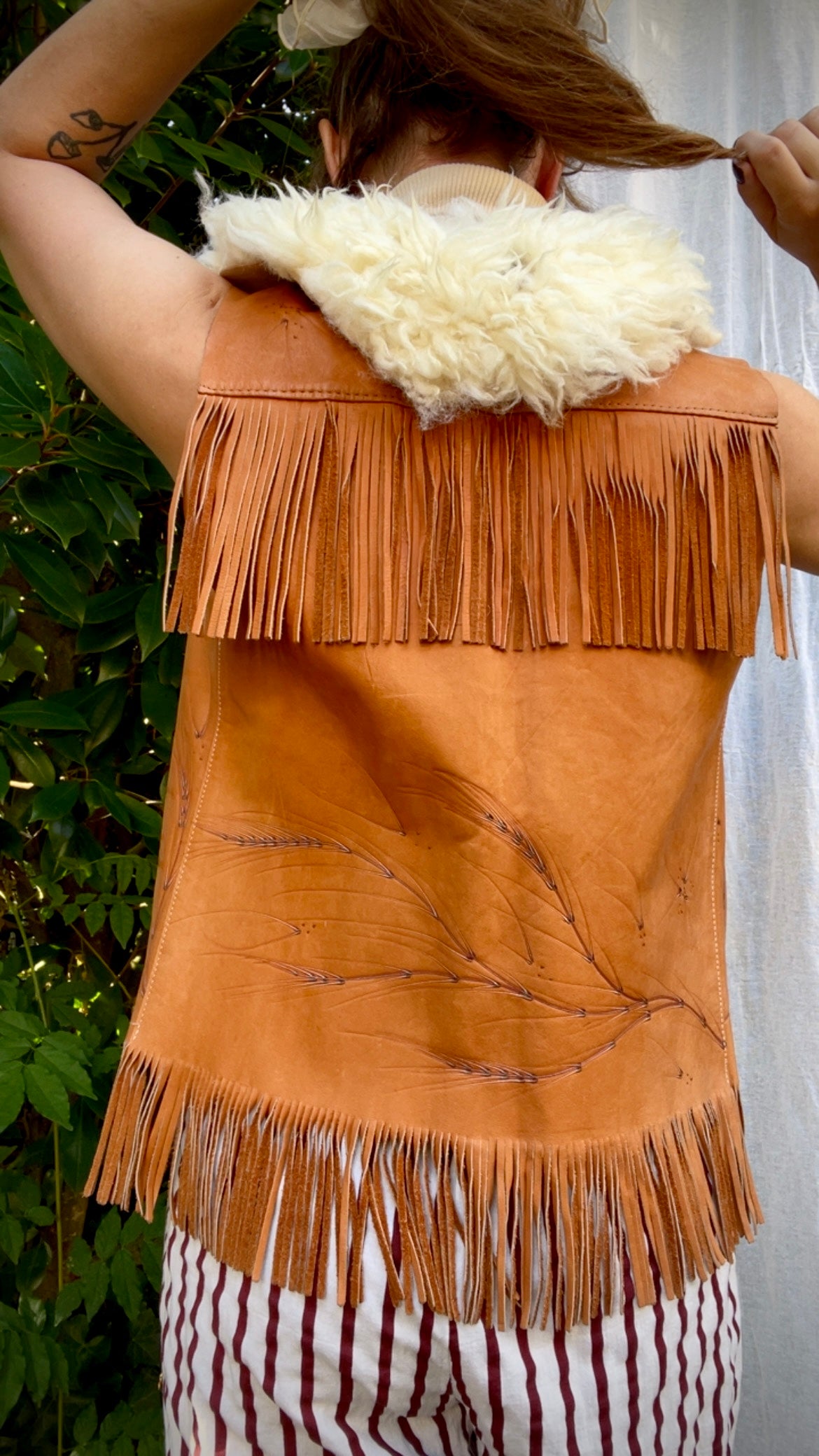 Natural Shearling Collar