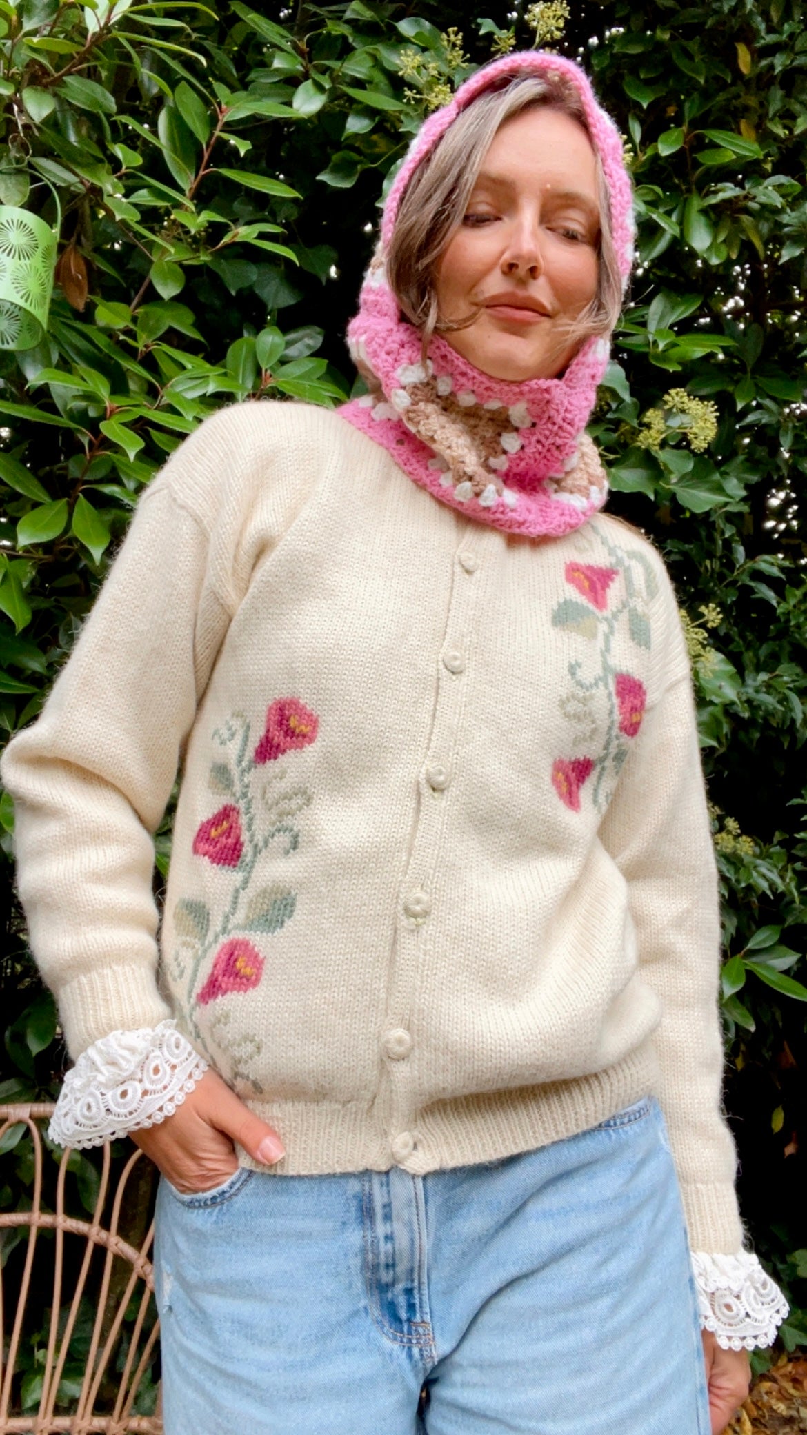 Granny Square Crochet Balaclava