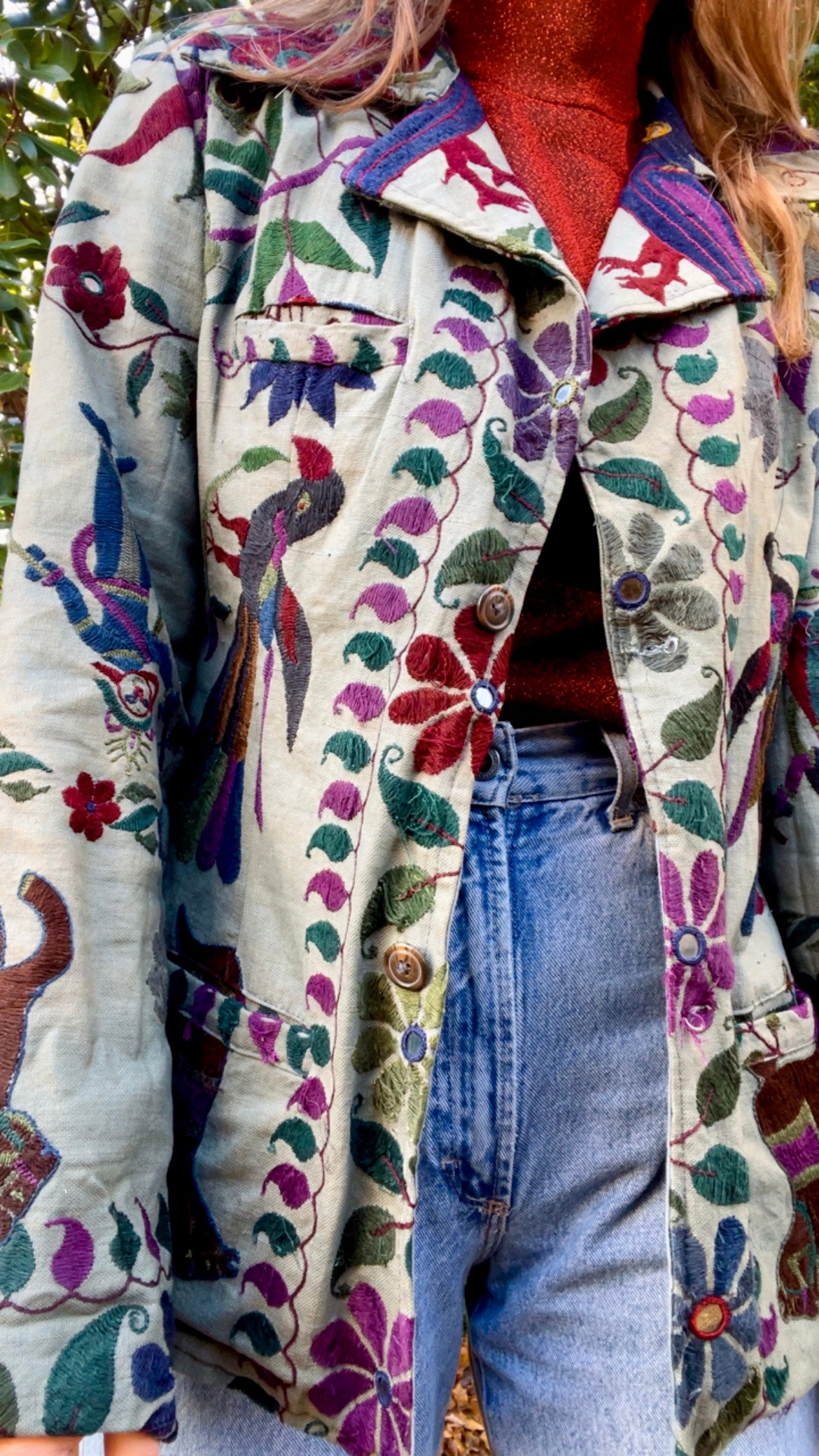 Suzani Embroidered Blazer