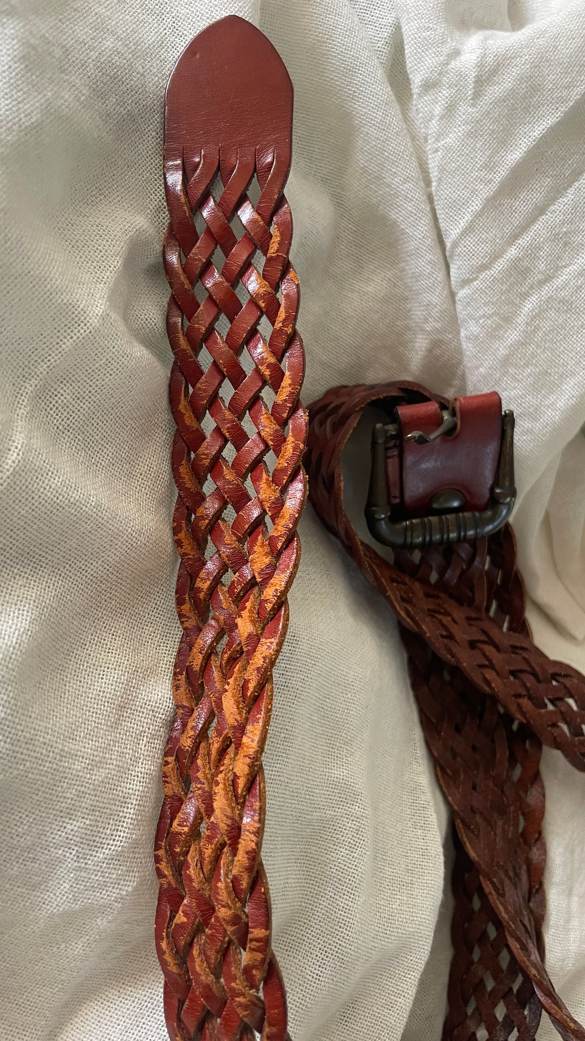 Braided belt