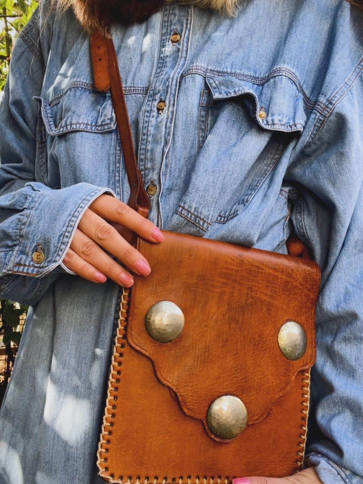 Oversized Denim Shirt