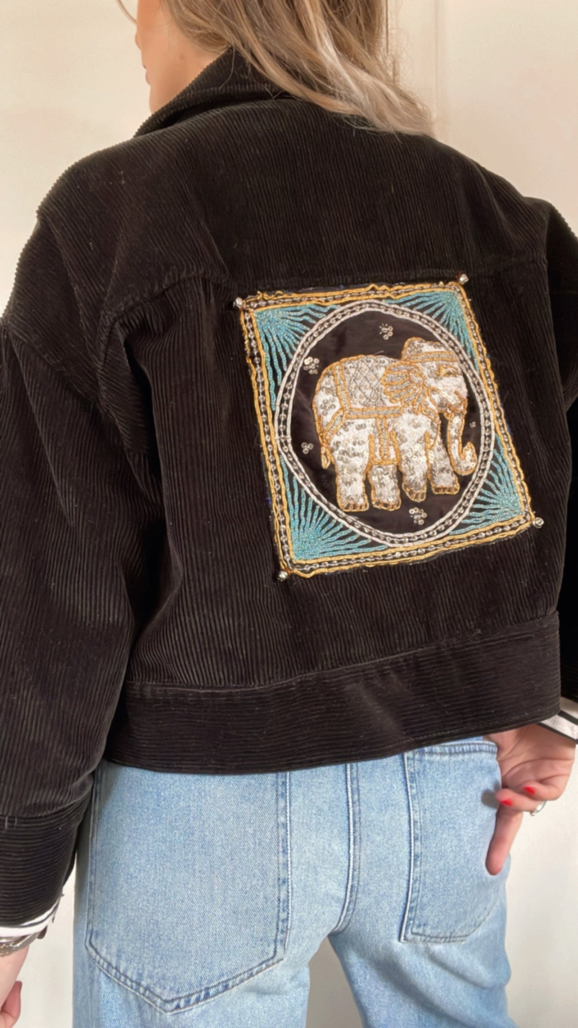 Reworked - Corduroy kalaga jacket