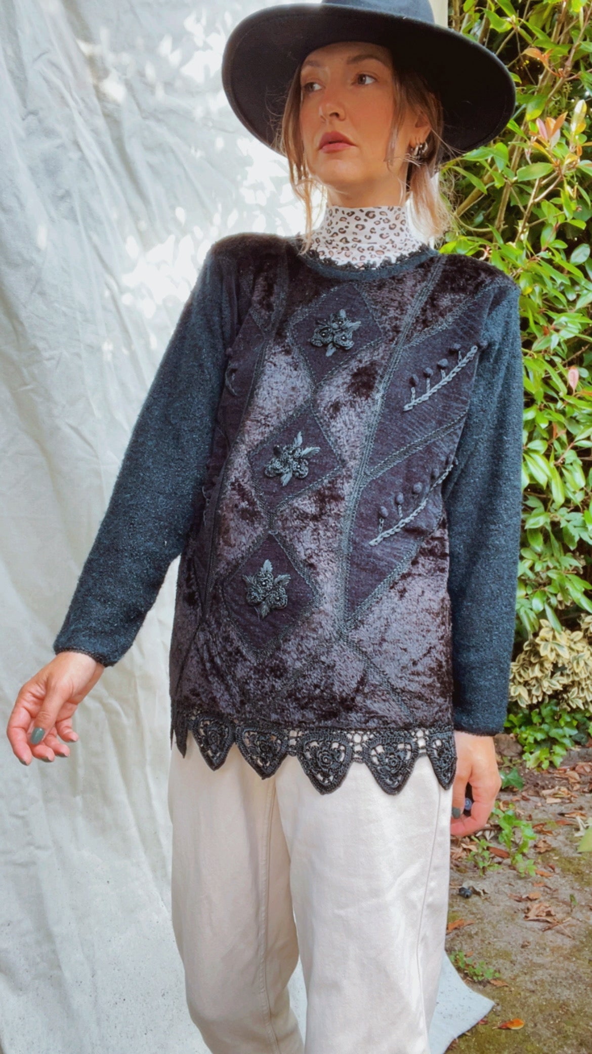 Velvet & Lace Jumper