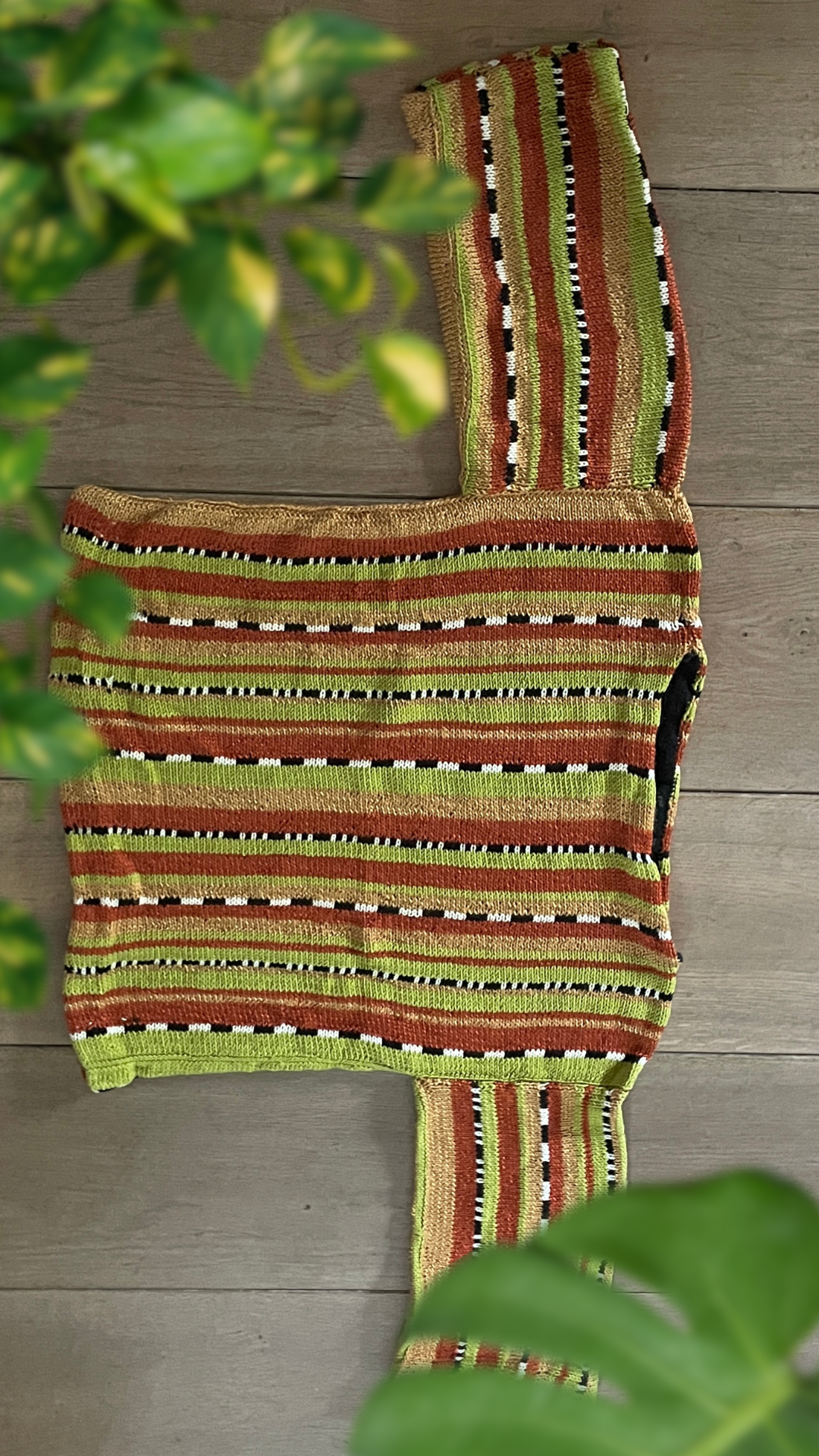 Graphic Knitted Jumper