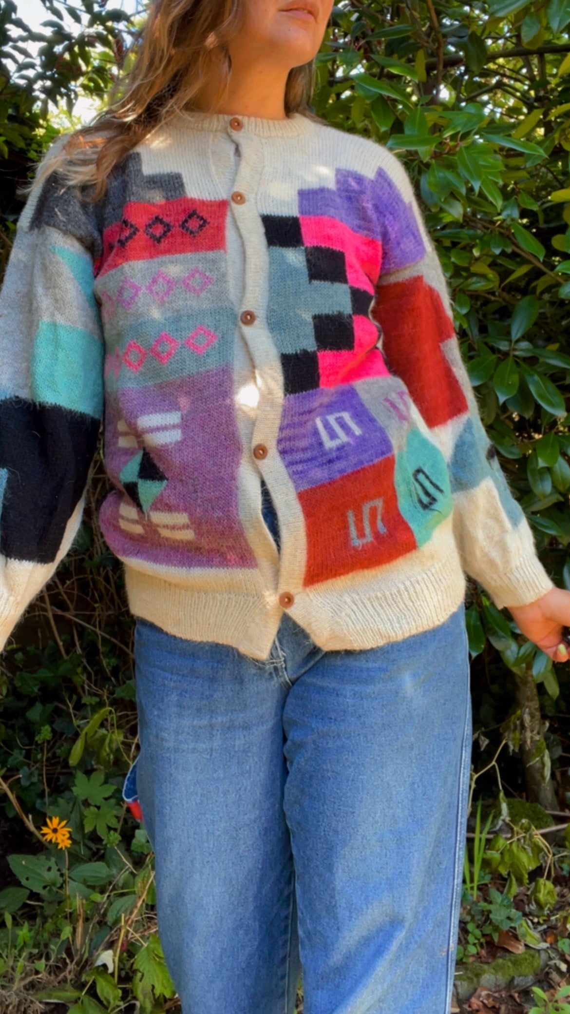 The Colorful Cardigan