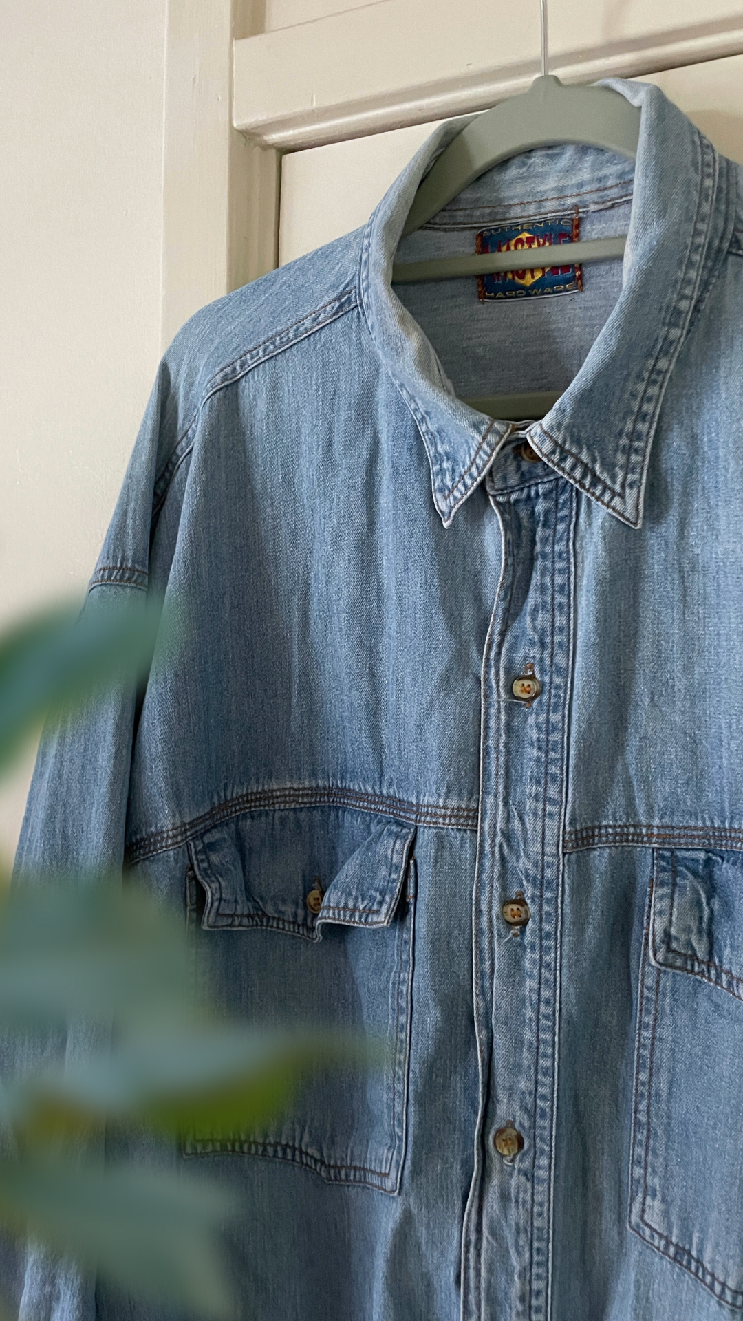 Oversized Denim Shirt