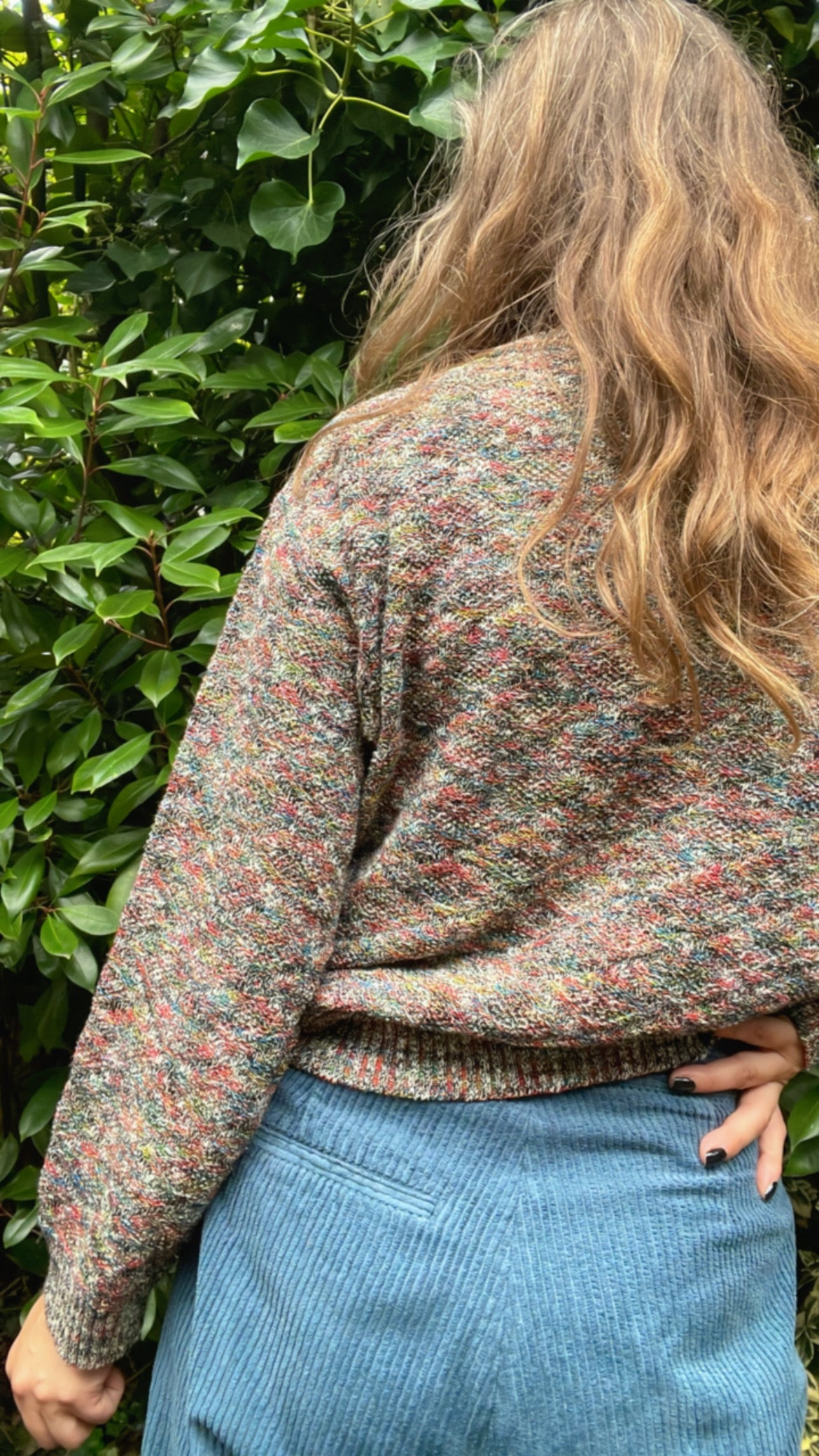 Hand Knitted Melange Jumper