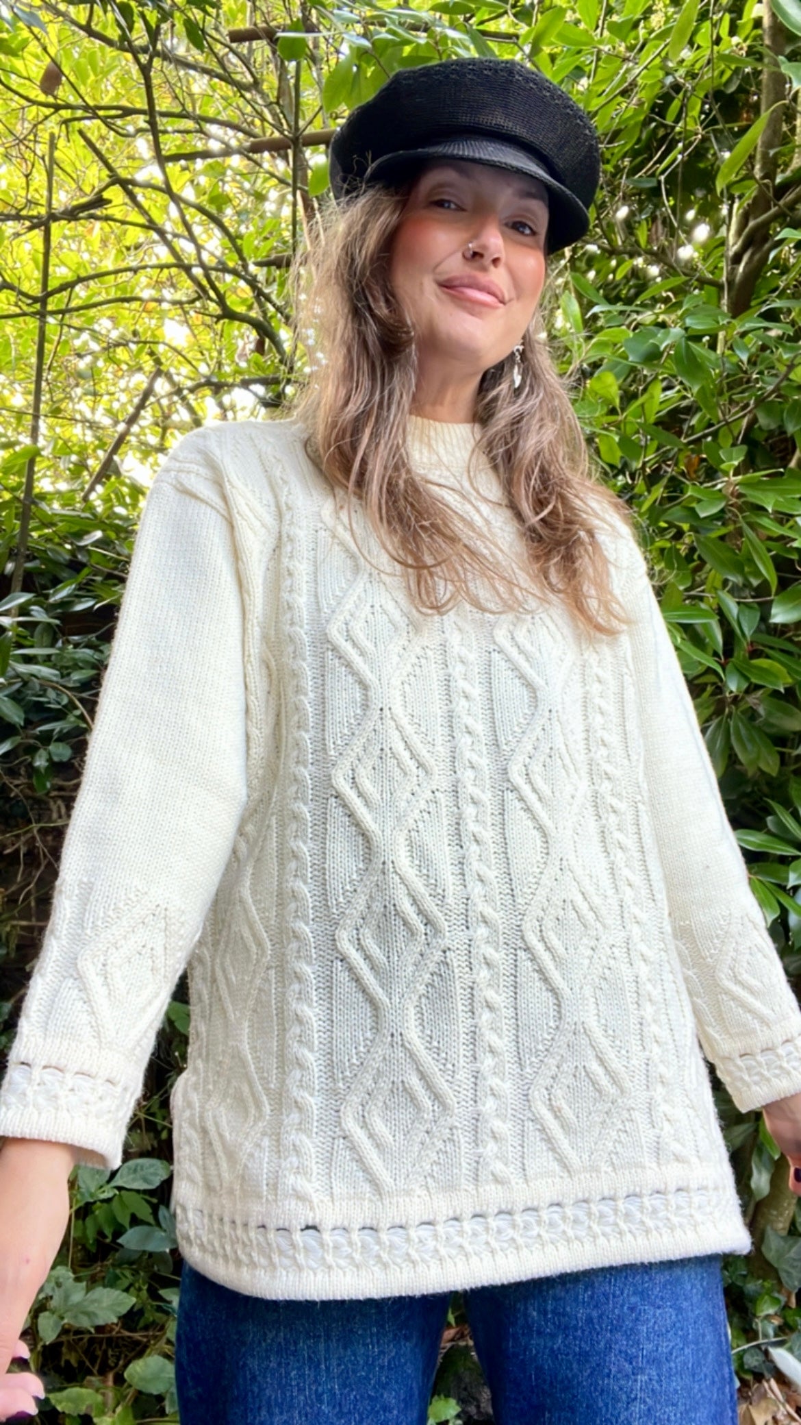 Cable Knitted Jumper