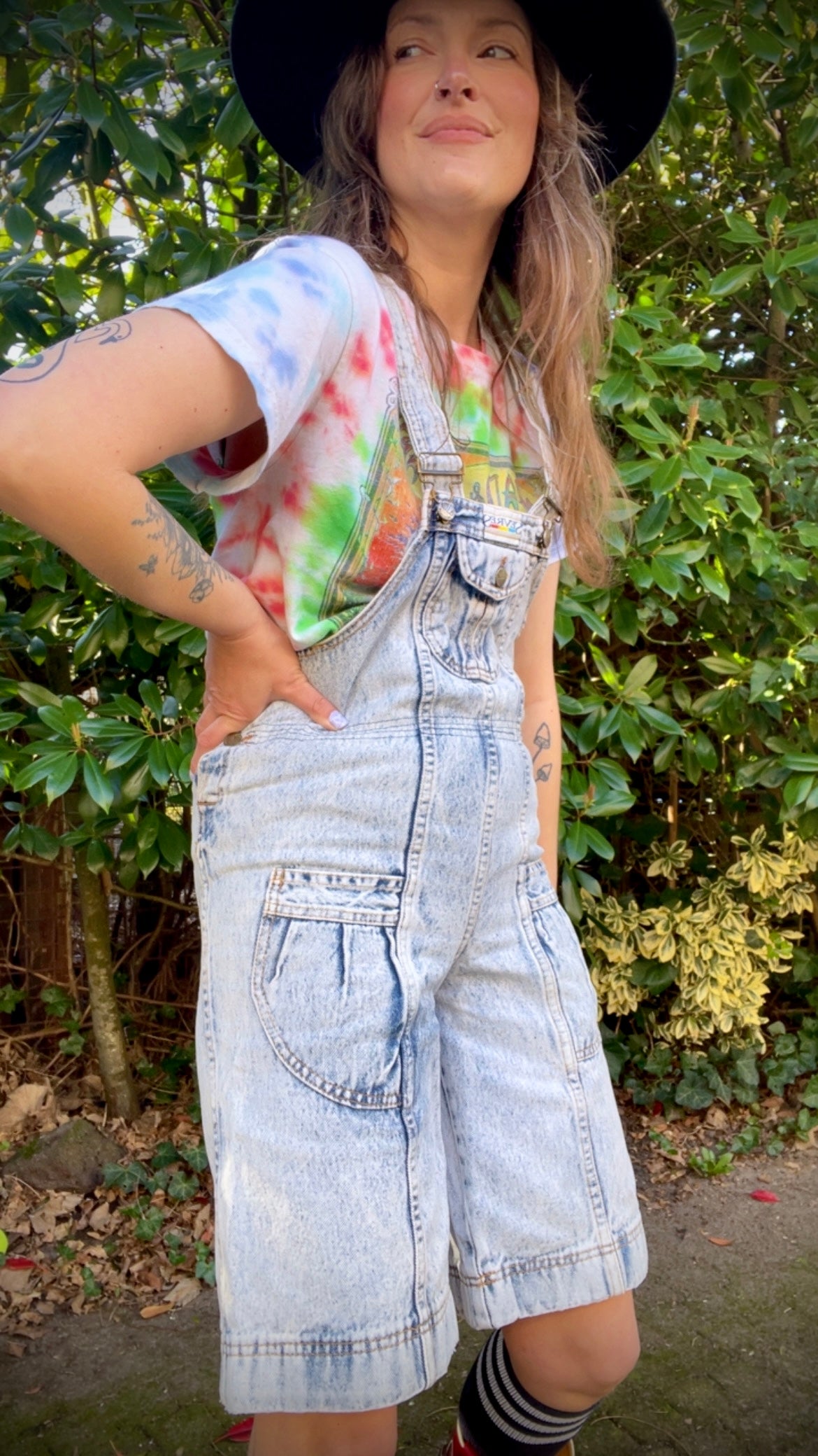 80s Denim Playsuit