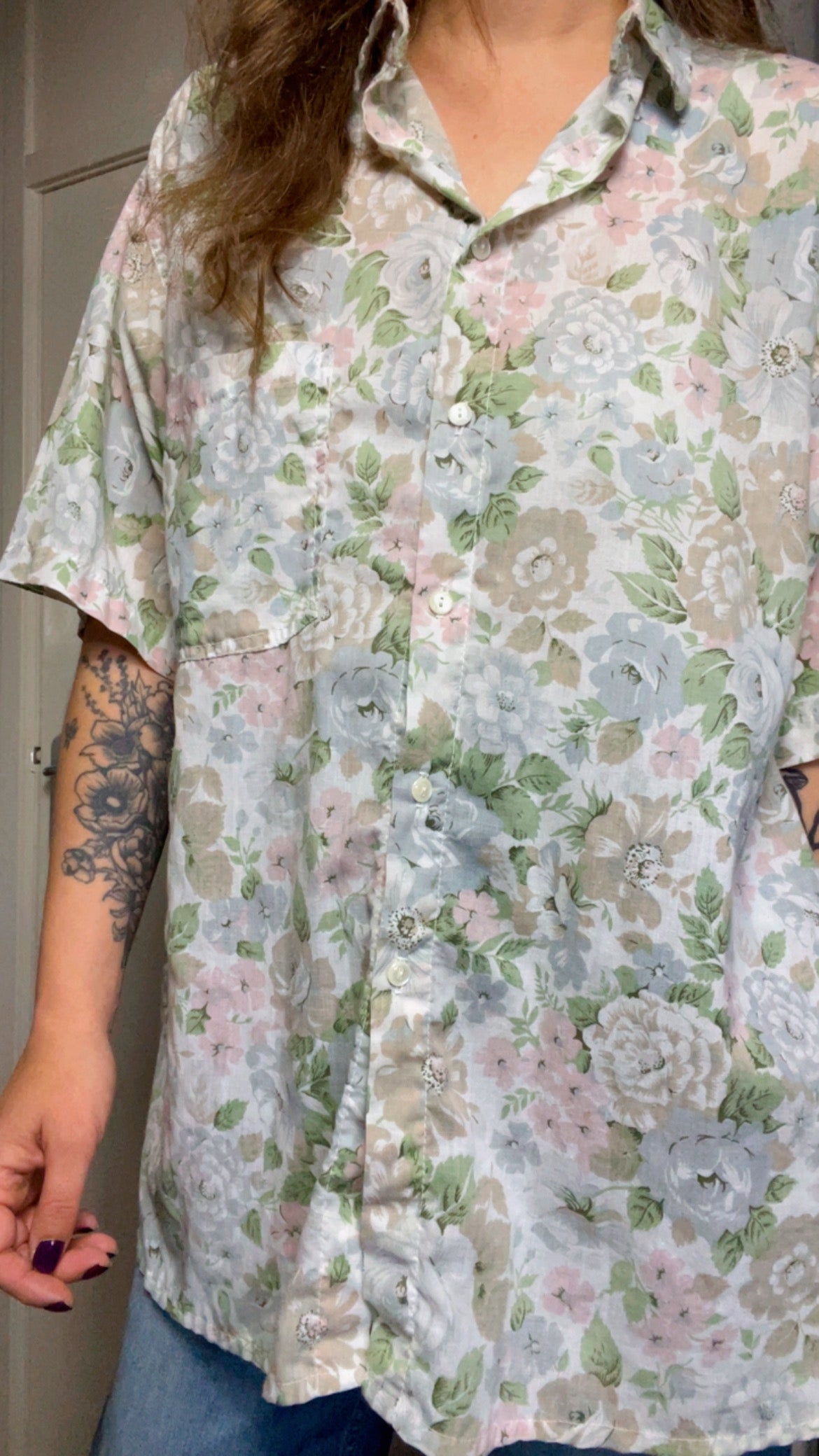 Floral SS Shirt