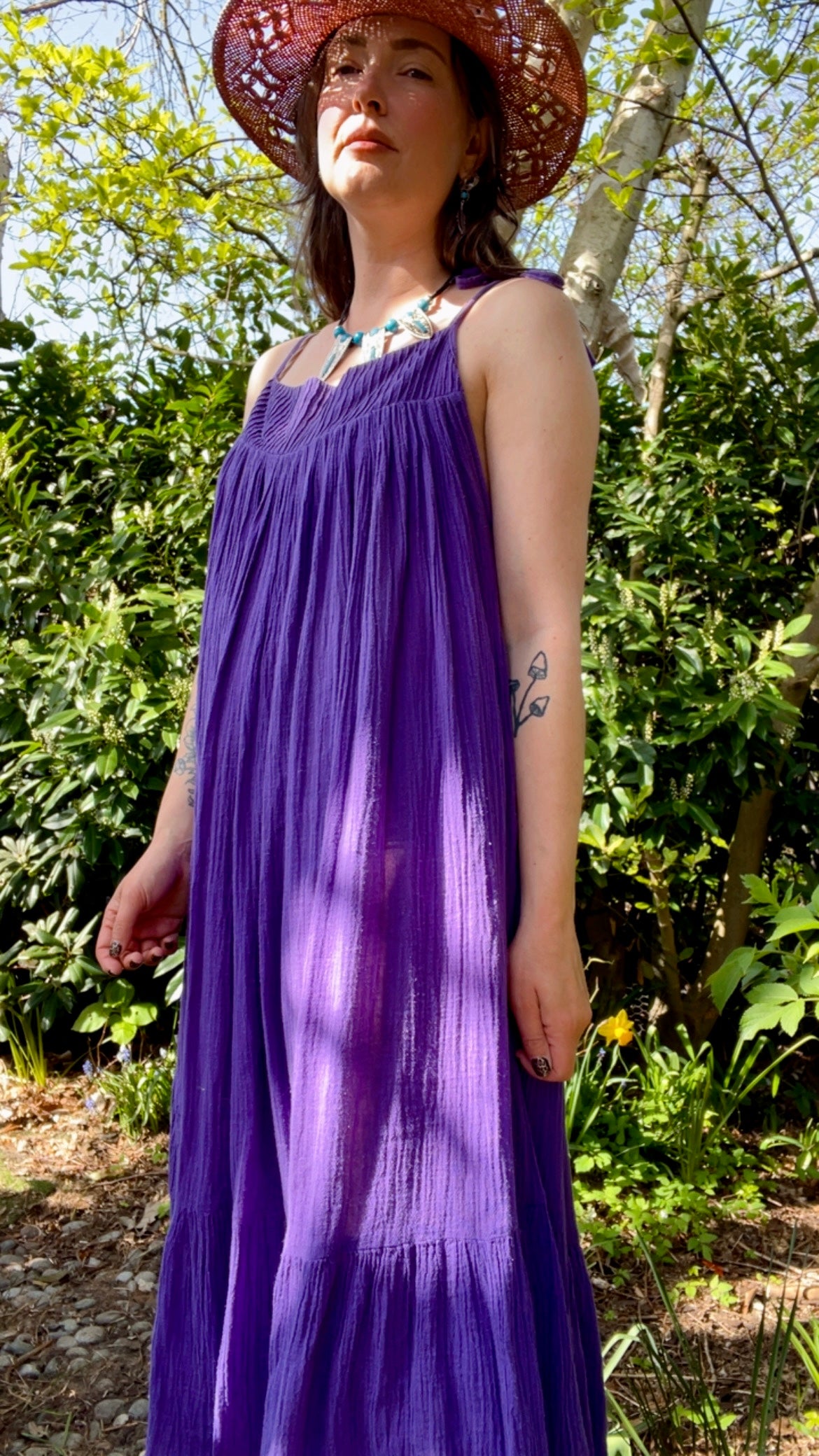 Purple Sun Dress