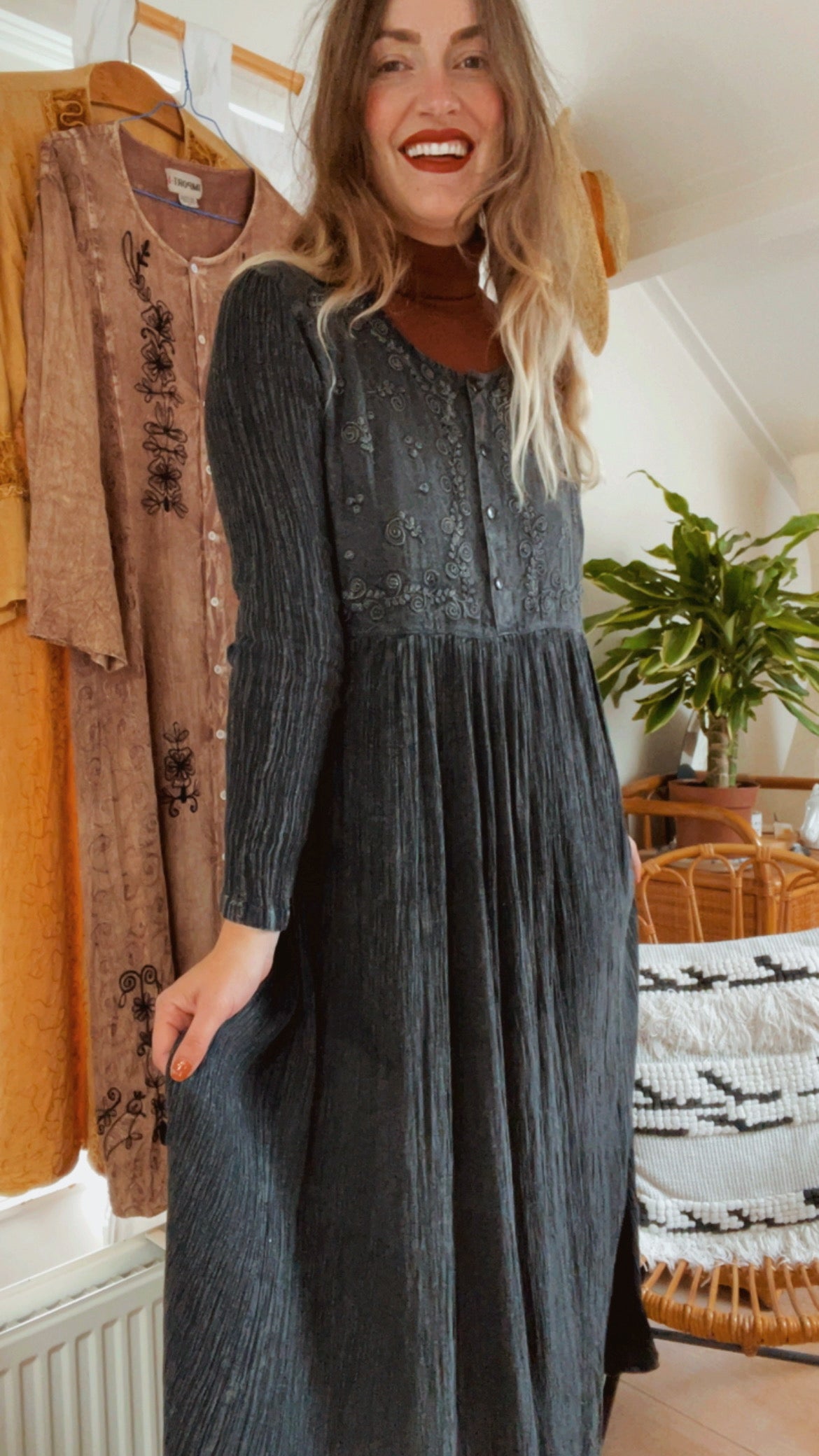 Black Pepper Maxi Dress