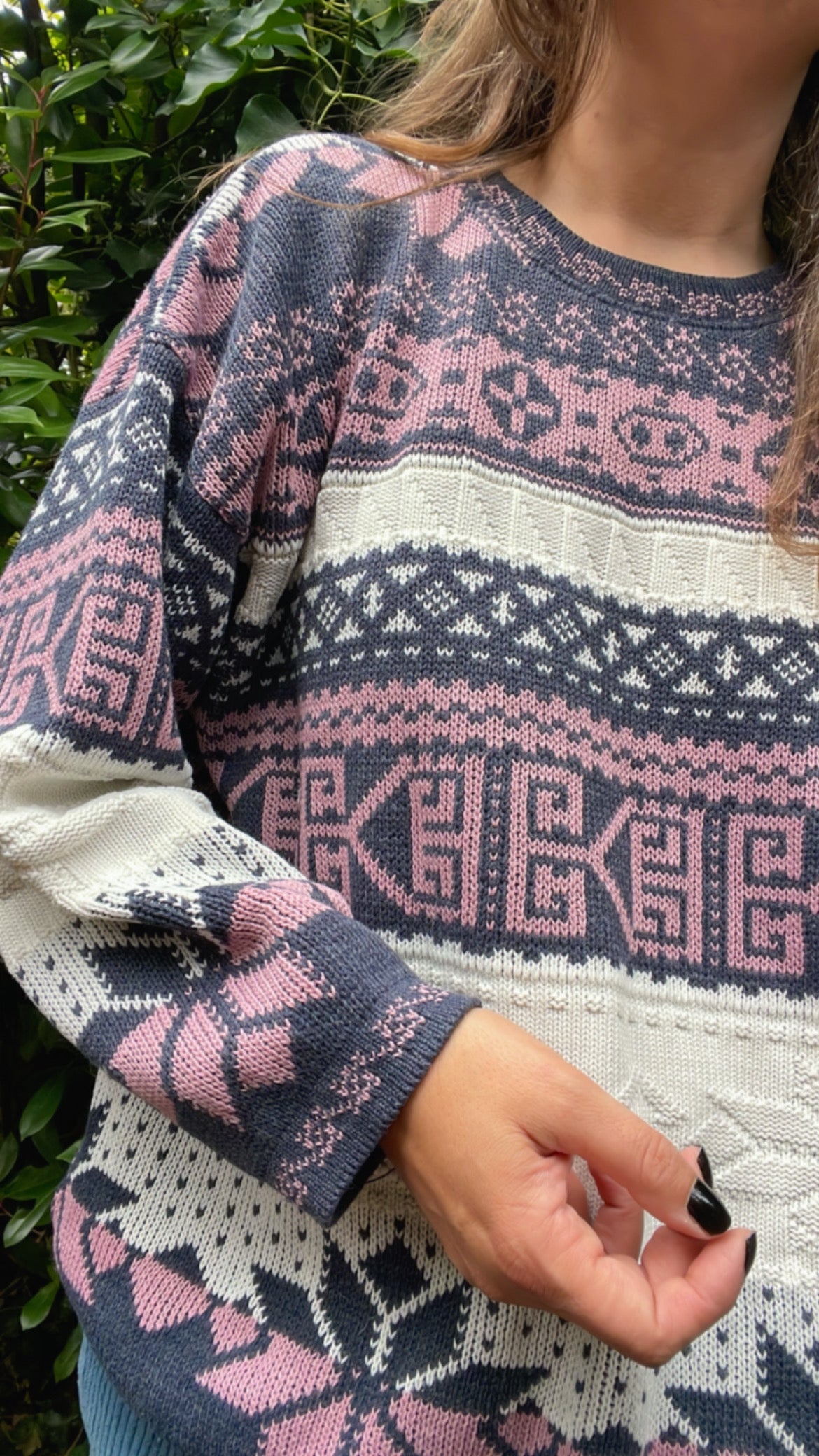 90s Nordic Jumper