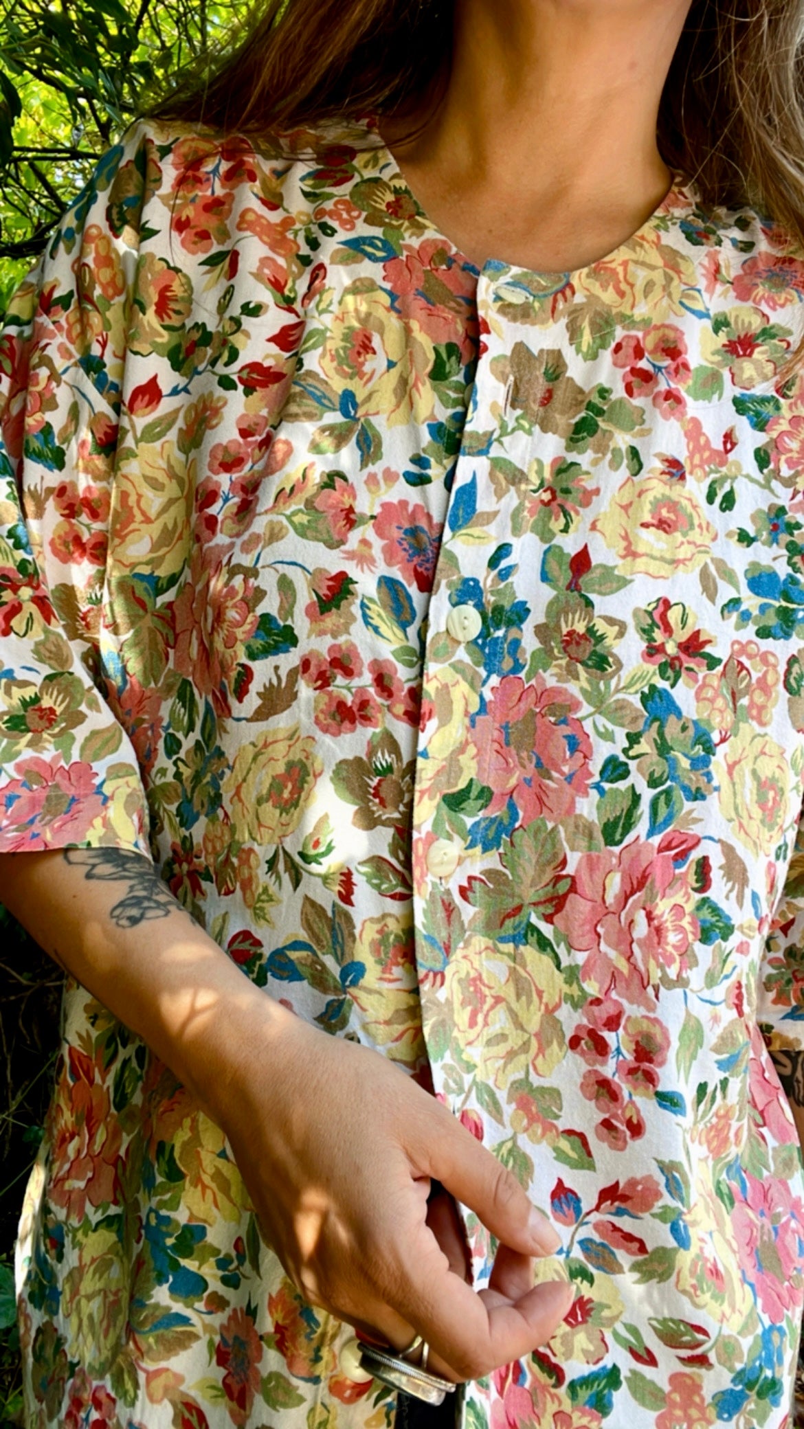 Floral SS Shirt