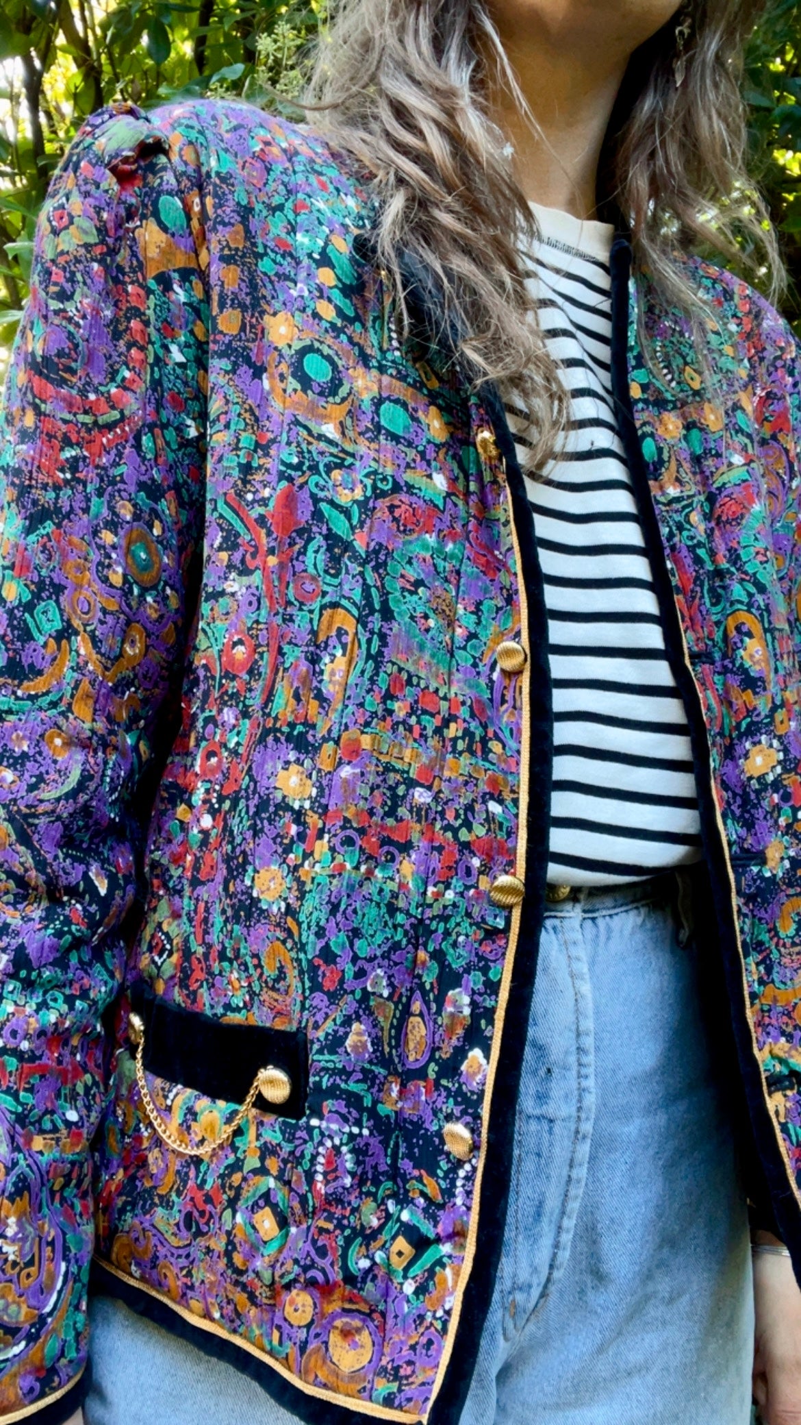 Colorful 80s Jacket