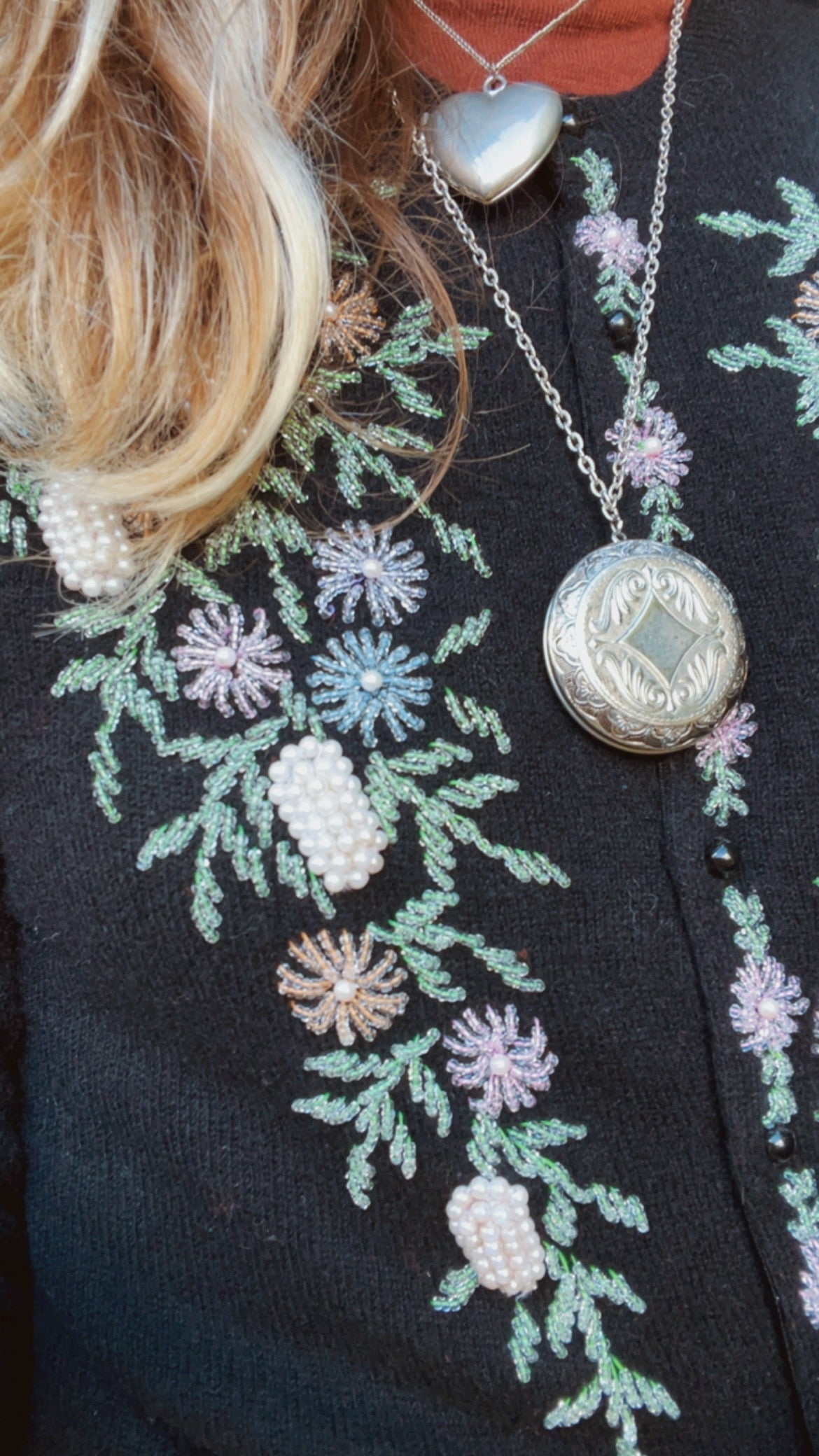 Beaded Cardigan