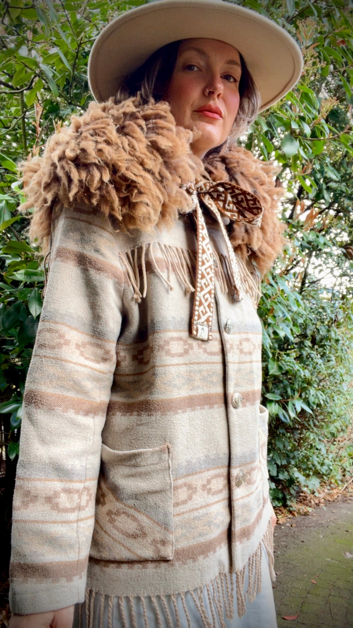 Reworked • XL Shearling Collar